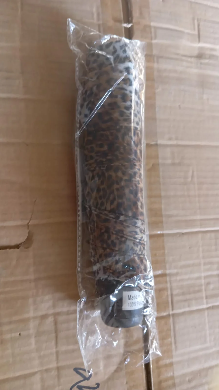 Leopard Shape 3-Fold Sun & Rain Protective Foldable Umbrella (1 Pc) - Image 7