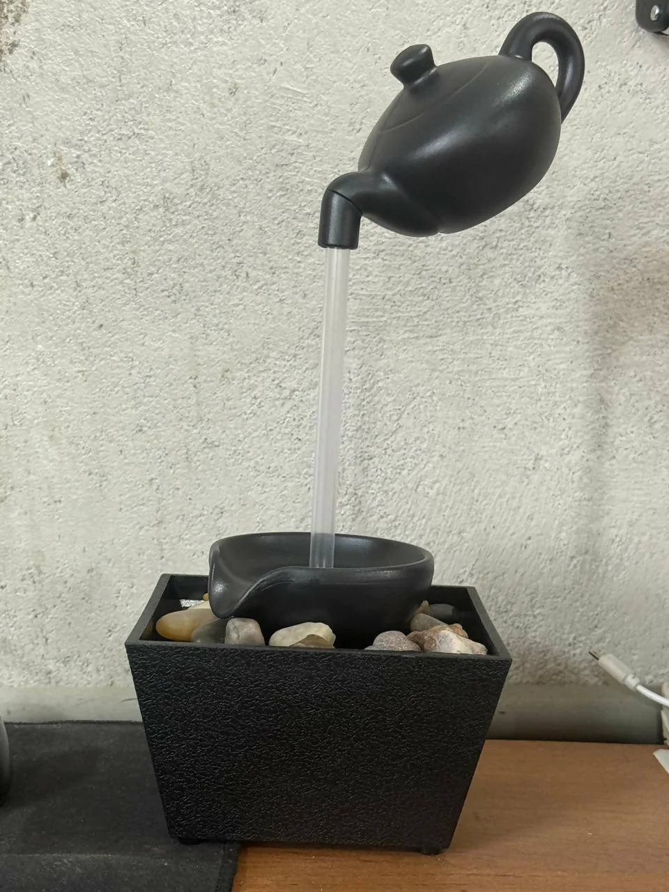 Levitating Teapot Water Fountain Decorative Tabletop Showpiece - Image 6