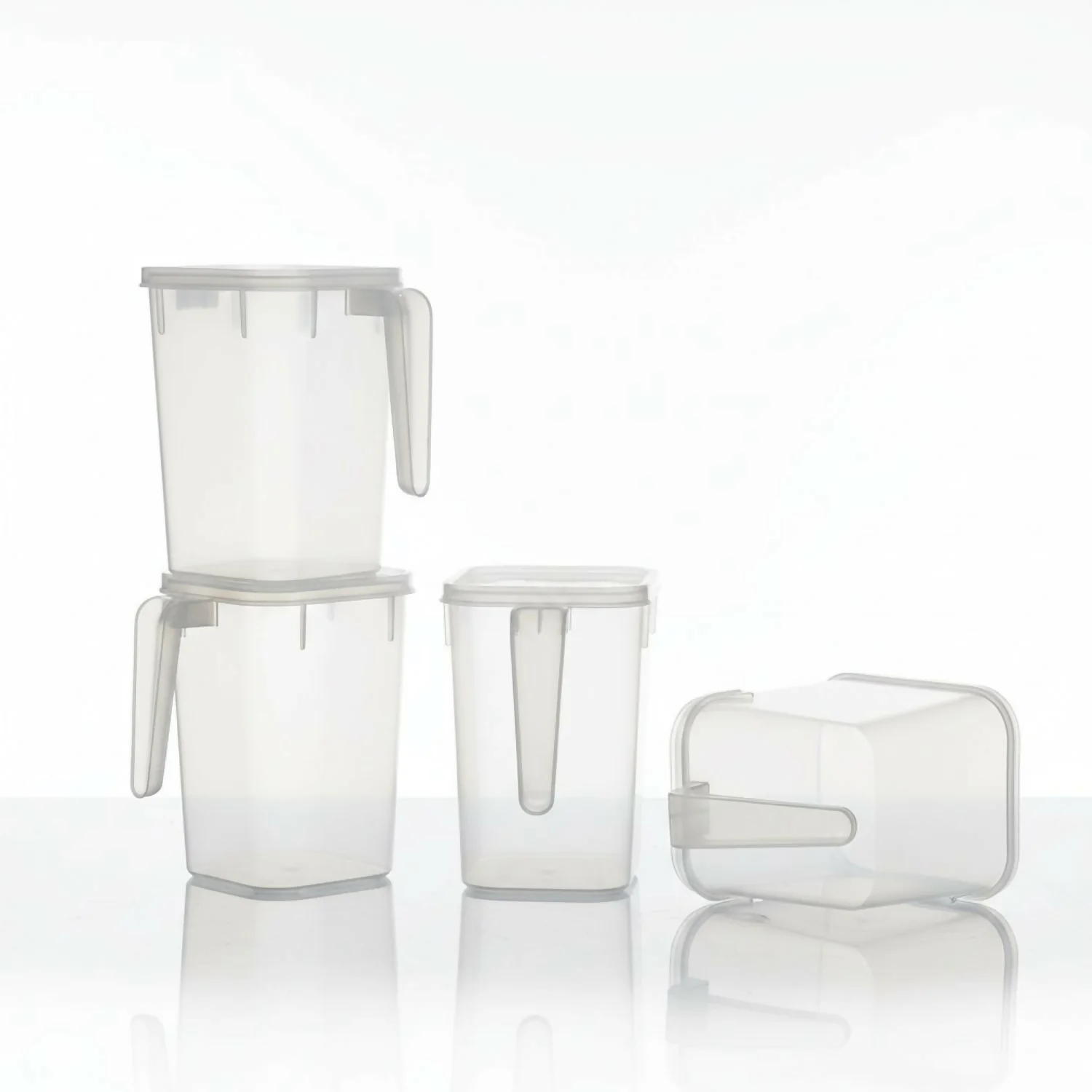 Lid-Containers with handle Pack of 6 - Image 4