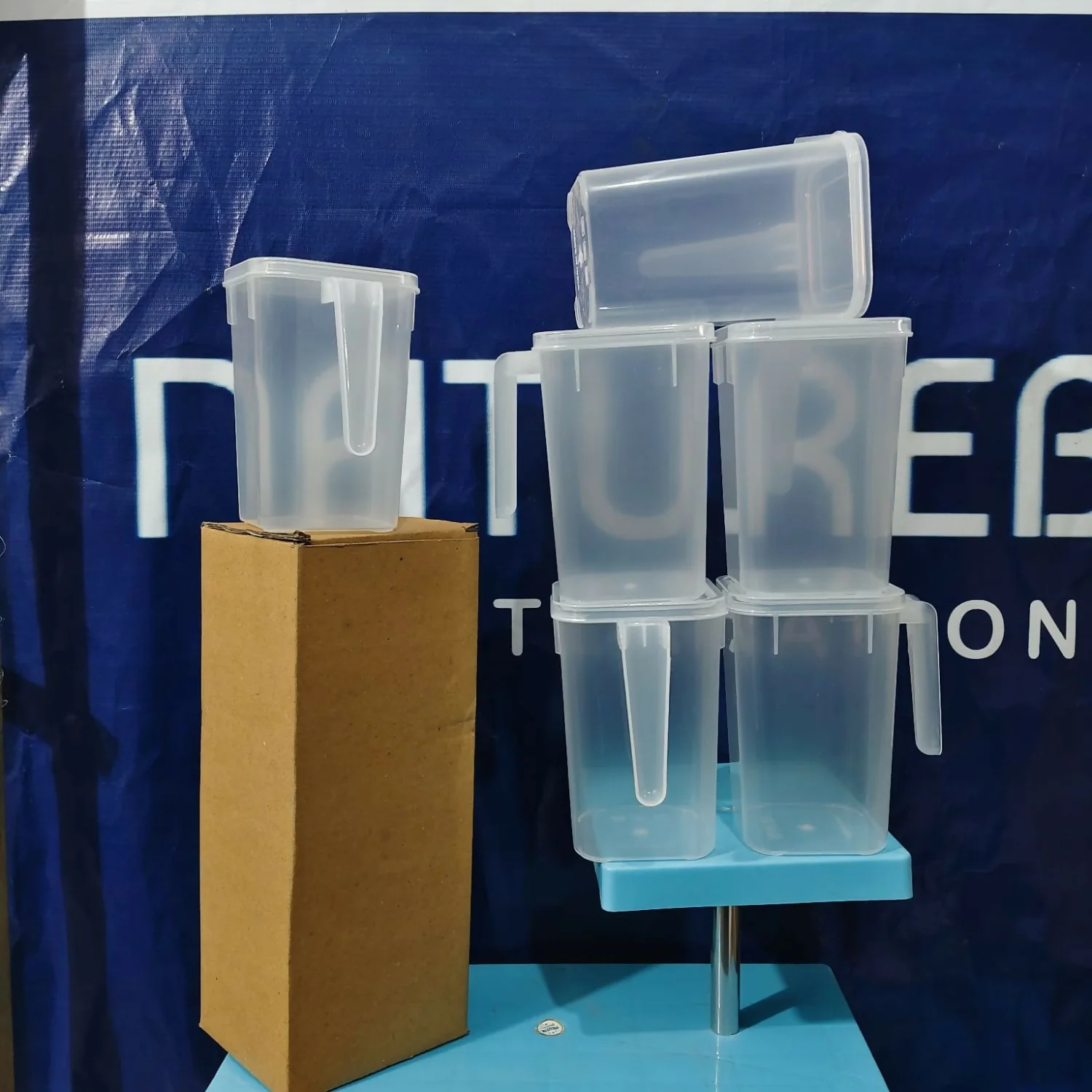 Lid-Containers with handle Pack of 6 - Image 5