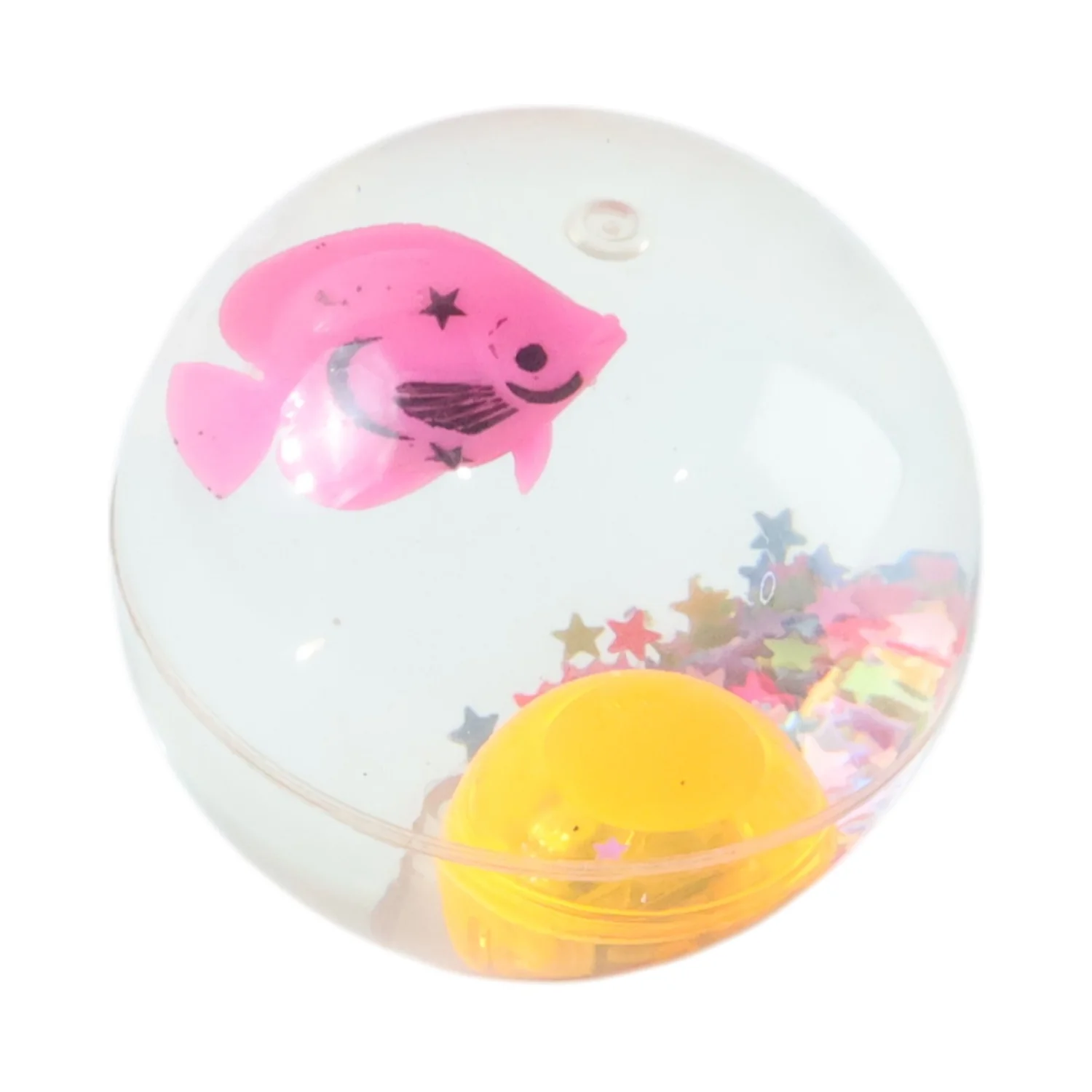 Light-Up Transparent Bouncy Ball – Impact-Activated LED Flashing Sensory Toy (1 Pc) - Image 4