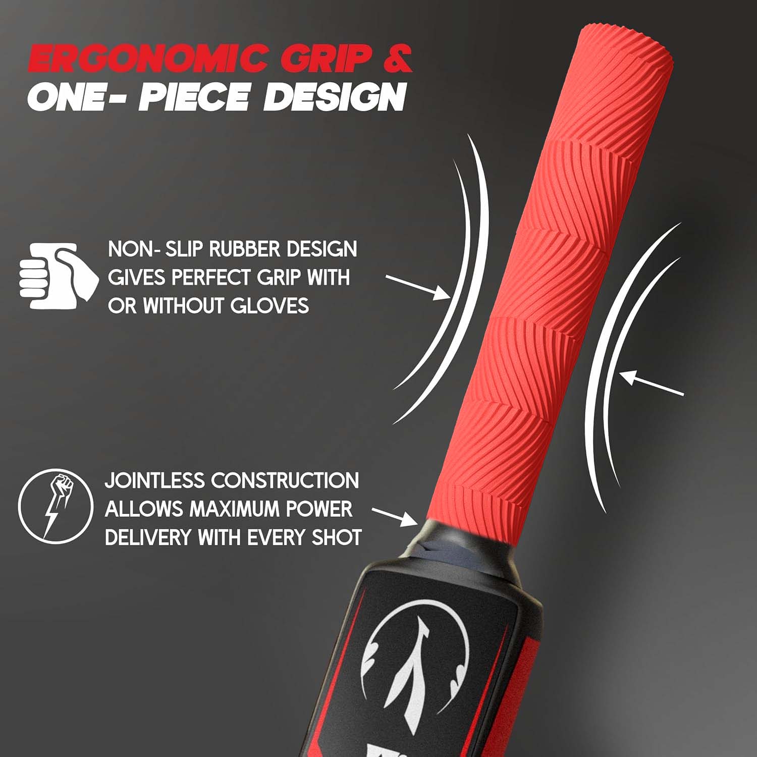 Lightweight Durable Plastic Cricket Bat (87 x 11 Cm / 1 Pc) - Image 3
