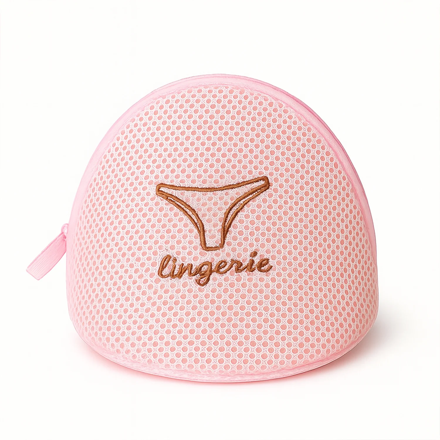 Lingerie Wash Bag – Dome-Shaped Protective Mesh Laundry Pouch with Zip Closure (1 Pc) - Image 5