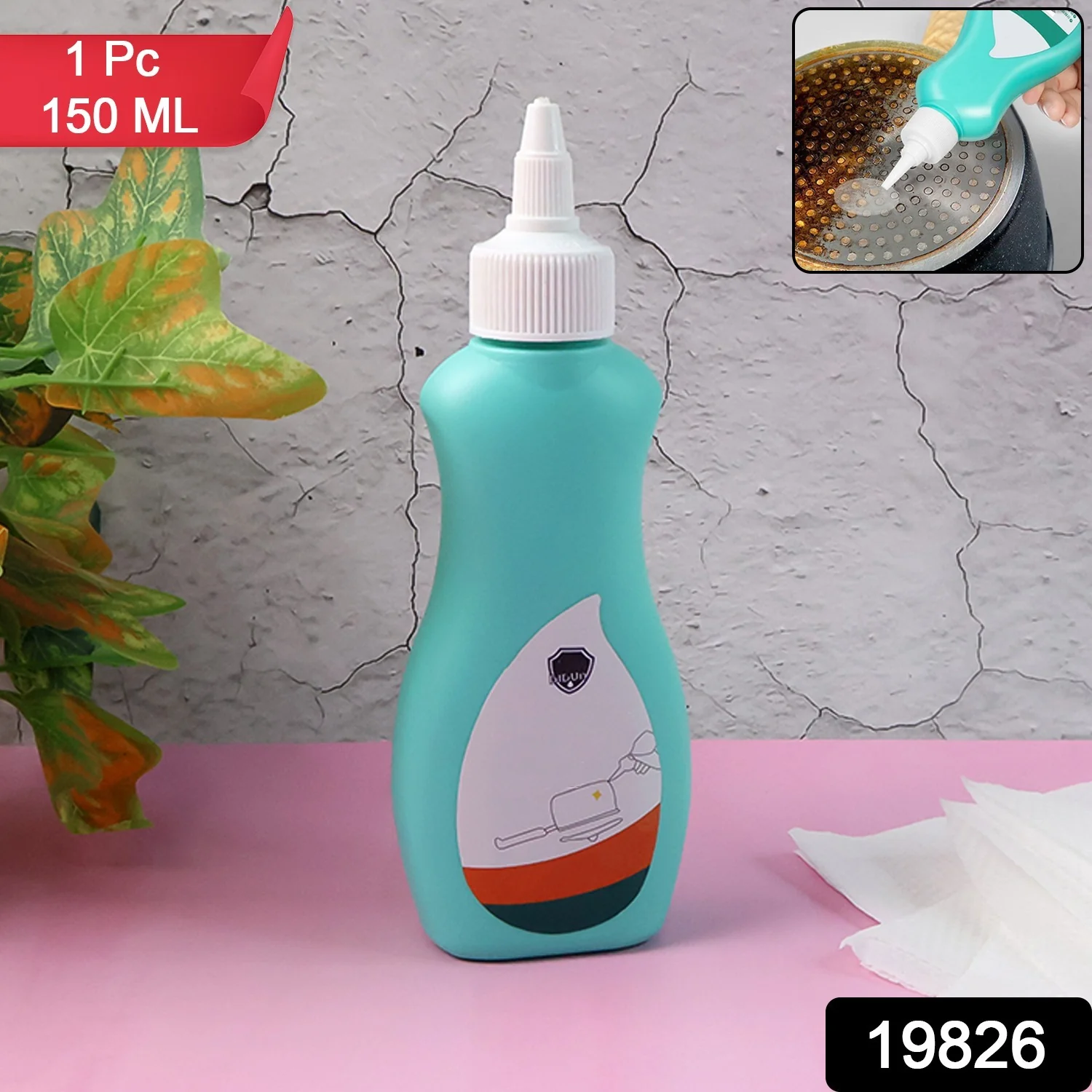 Liquid Dishwash Gel 150 Ml - (1 Pc) - Image 2