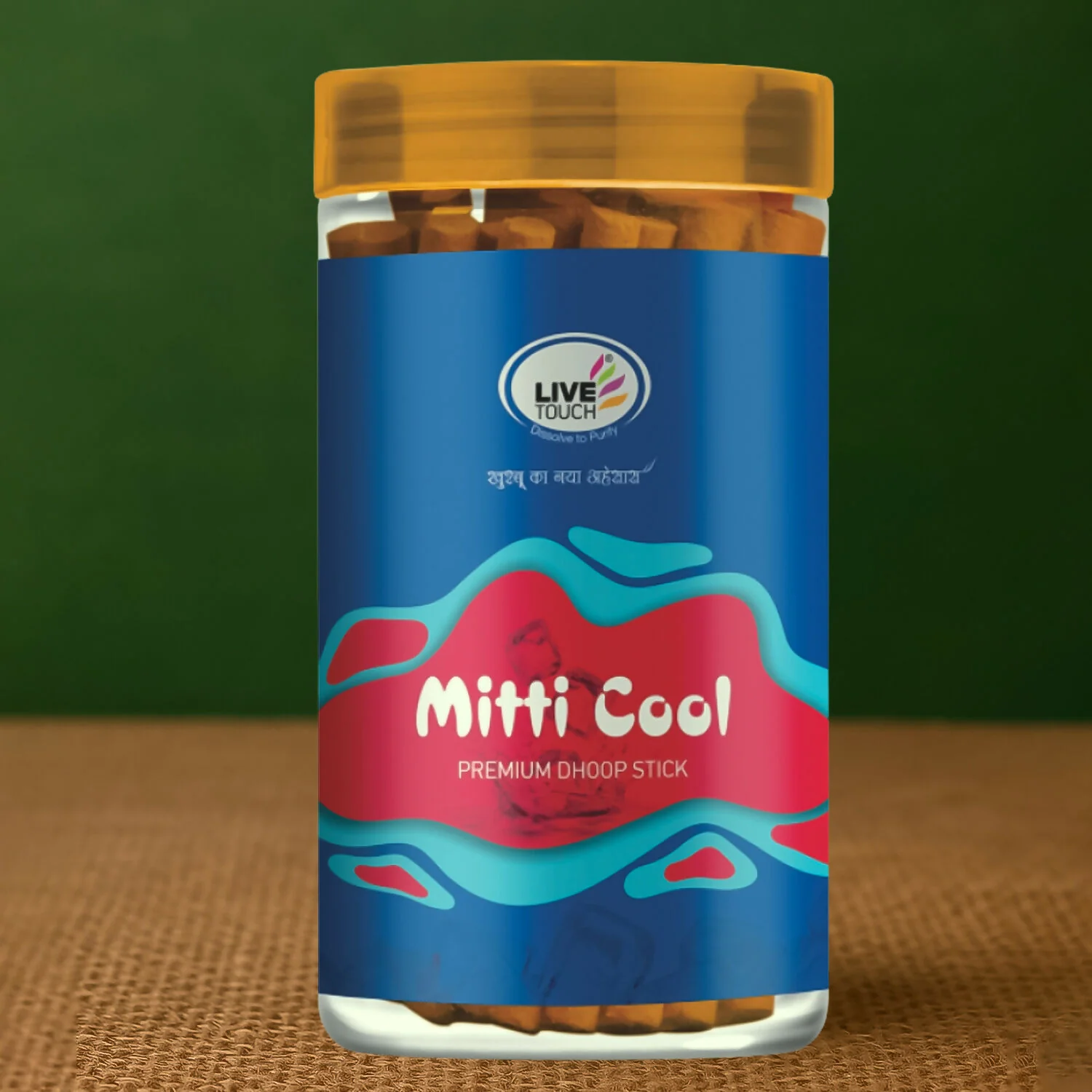 Live Touch Mitti Cool Premium Dhoop Stick - Image 4