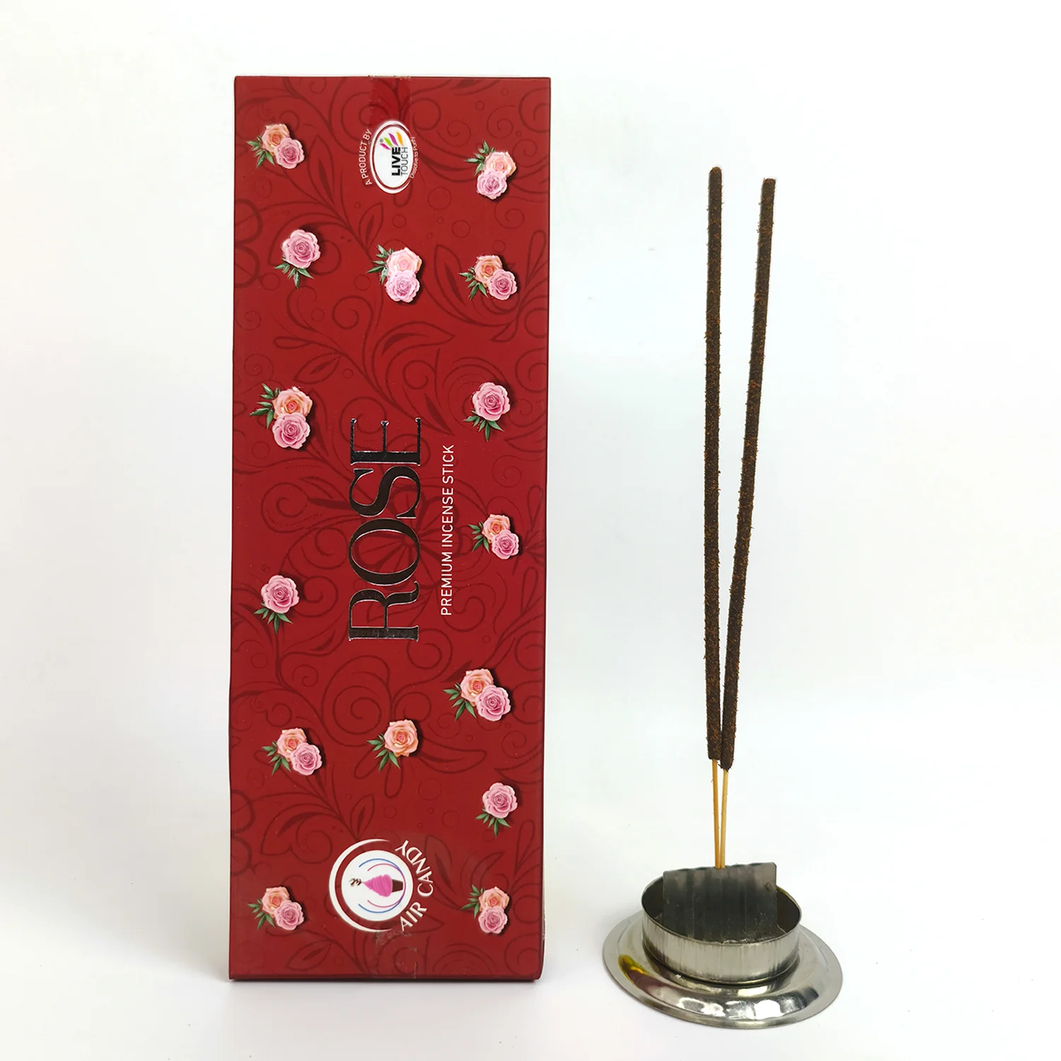 Rose Premium Masala Stick Agarbatti – Long Lasting Natural Fragrance (90gm) - Image 5