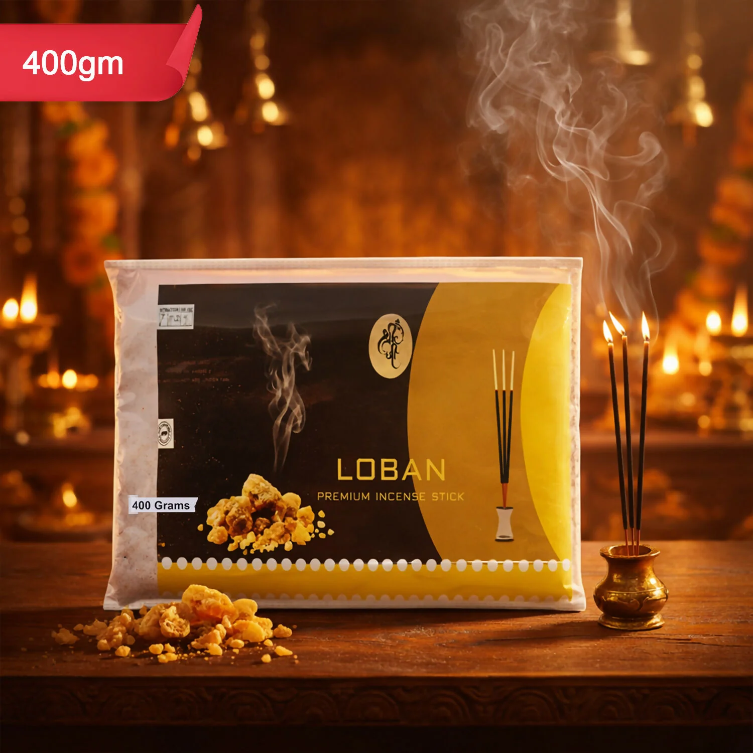 Loban Incense Sticks Pure Loban Resin Aroma for Home & Rituals, Long-Lasting - Image 5