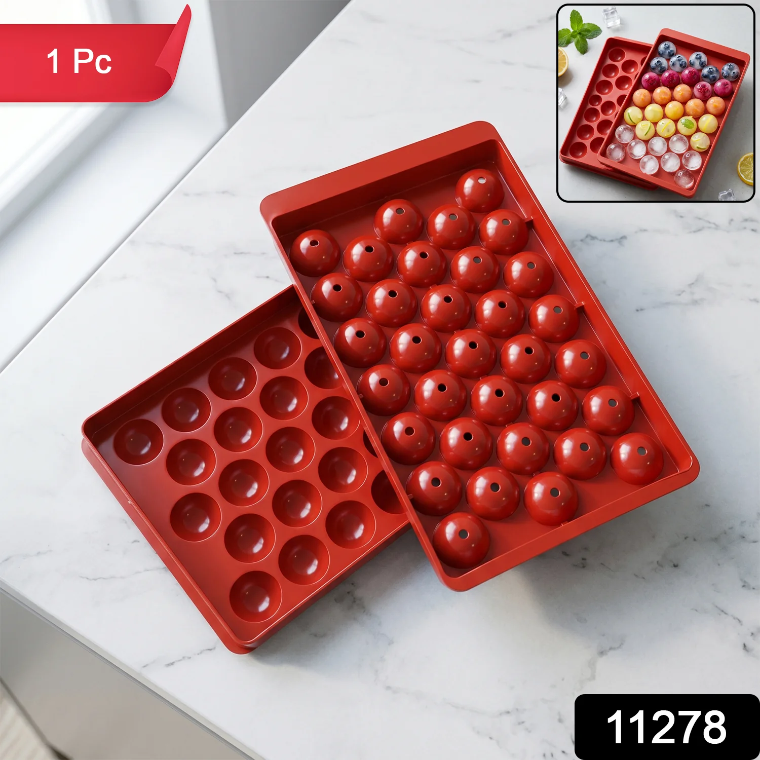 Lollipop Candy Maker and Lollipop Candy Machine (1 Pc / Red) - Image 2