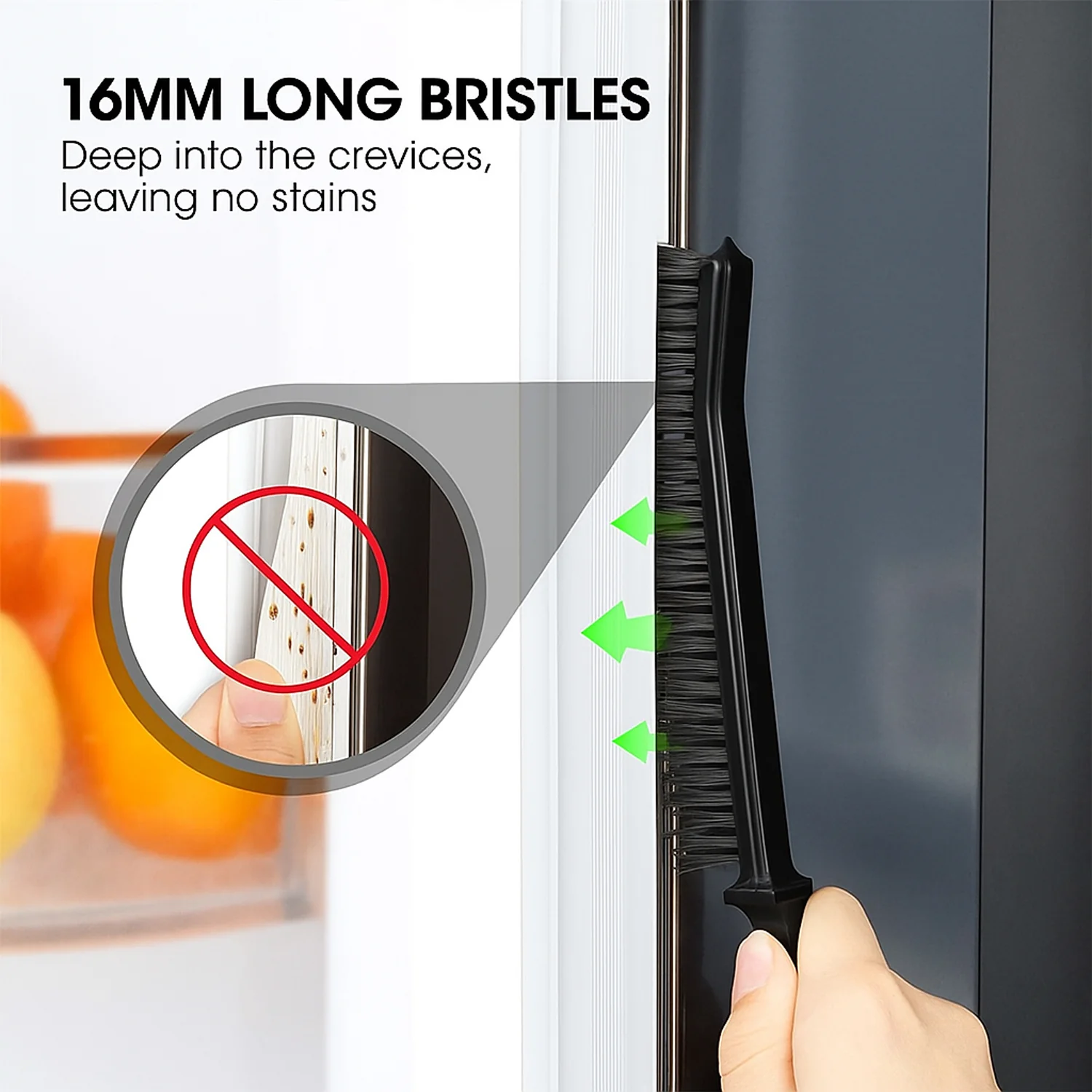 Long Handle Corner Cleaning Brush (2 Pc Set) - Image 3
