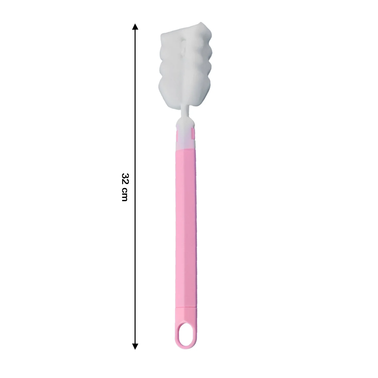 Long Handle Silicone Bottle Cleaning Brush 32 cm (1 Pc) - Image 6