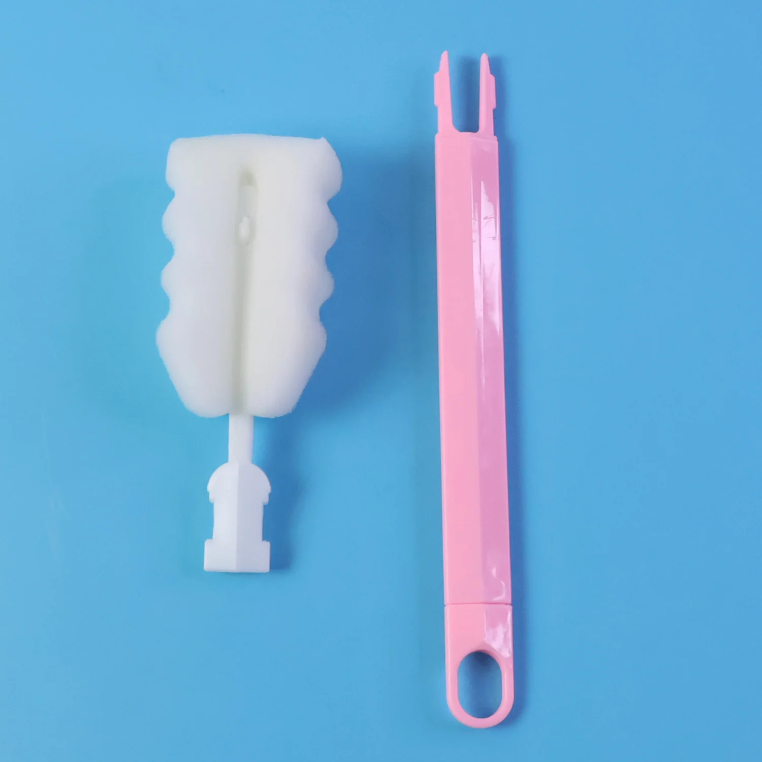 Long Handle Silicone Bottle Cleaning Brush 32 cm (1 Pc) - Image 7