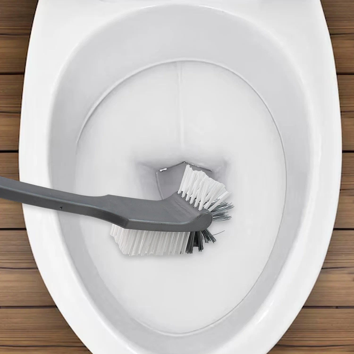 Pro Clean Long Handle Toilet Cleaning Brush (1 Pc) - Image 4