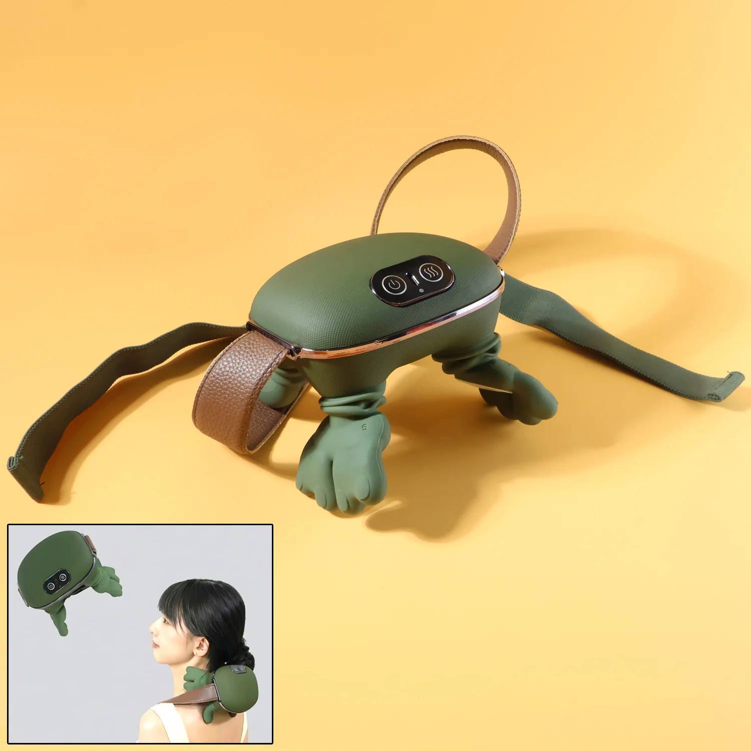 Long Rechargeable Kneading Neck & Shoulder Massager - Image 3