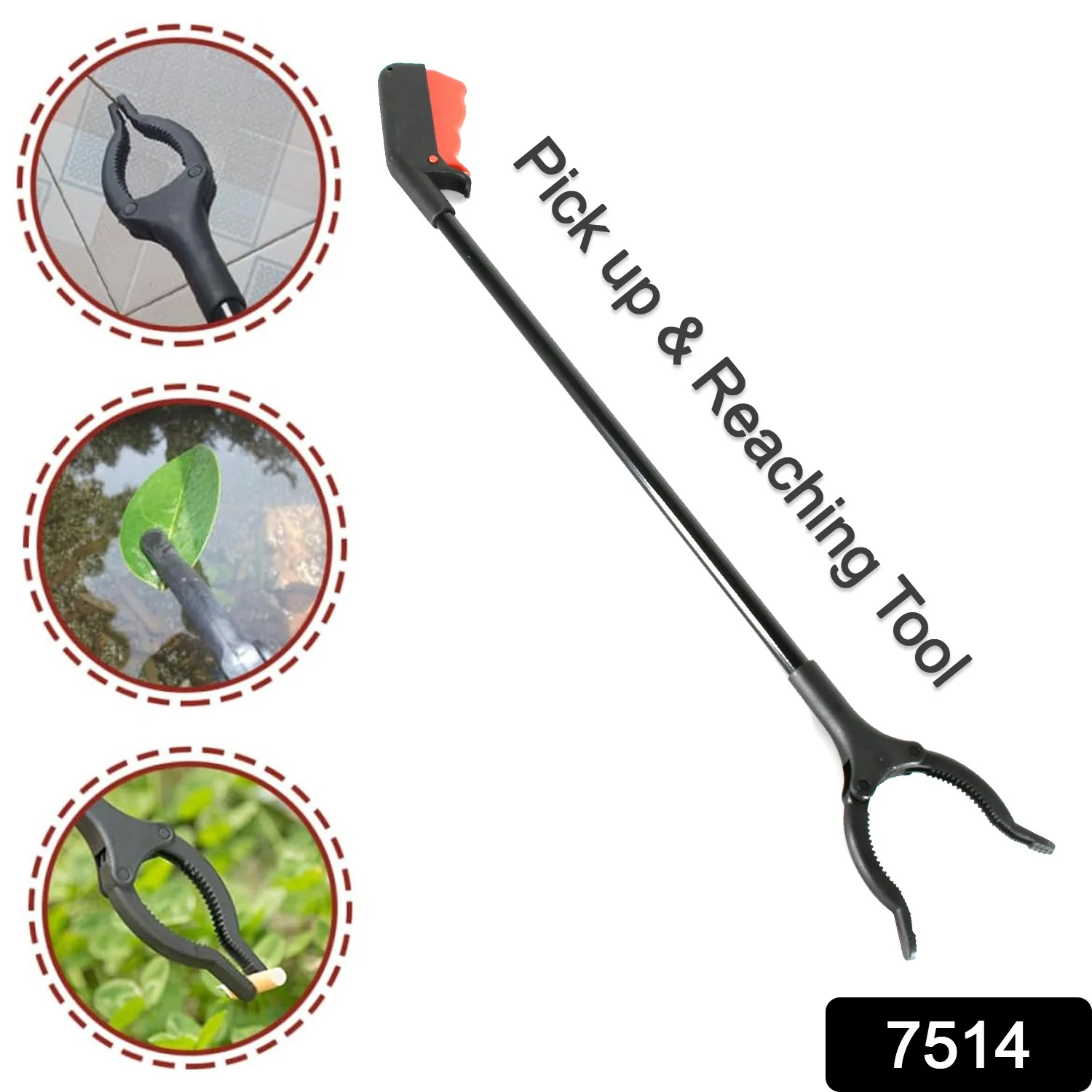 Extra Long Trash Picker – Rotating Grip Arm for Cleaning & Garden Assistance - Image 2