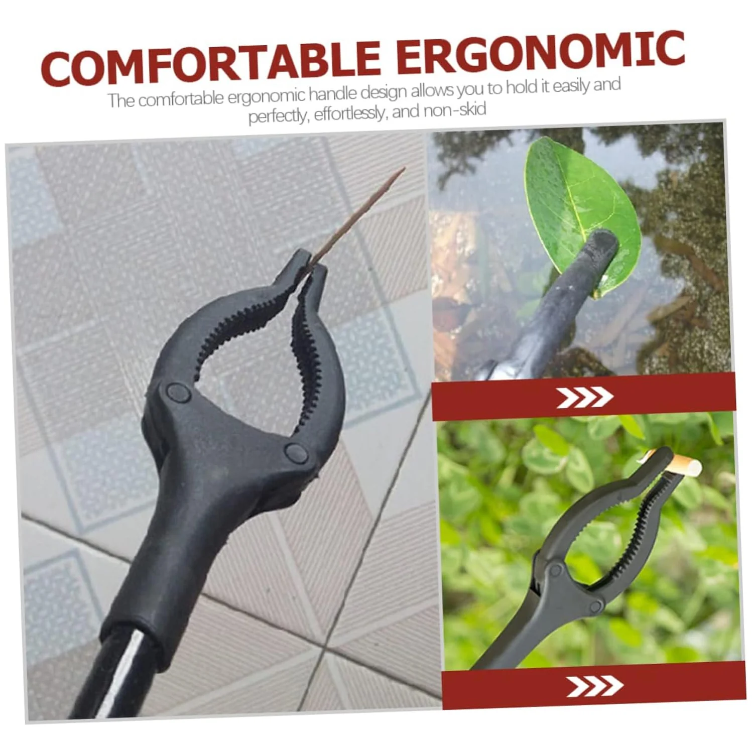 Extra Long Trash Picker – Rotating Grip Arm for Cleaning & Garden Assistance - Image 7