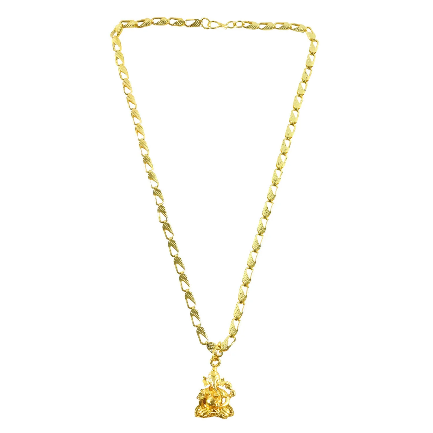 Lord Ganesha Pendant with Chain – Blessings of Prosperity Necklace - Image 5