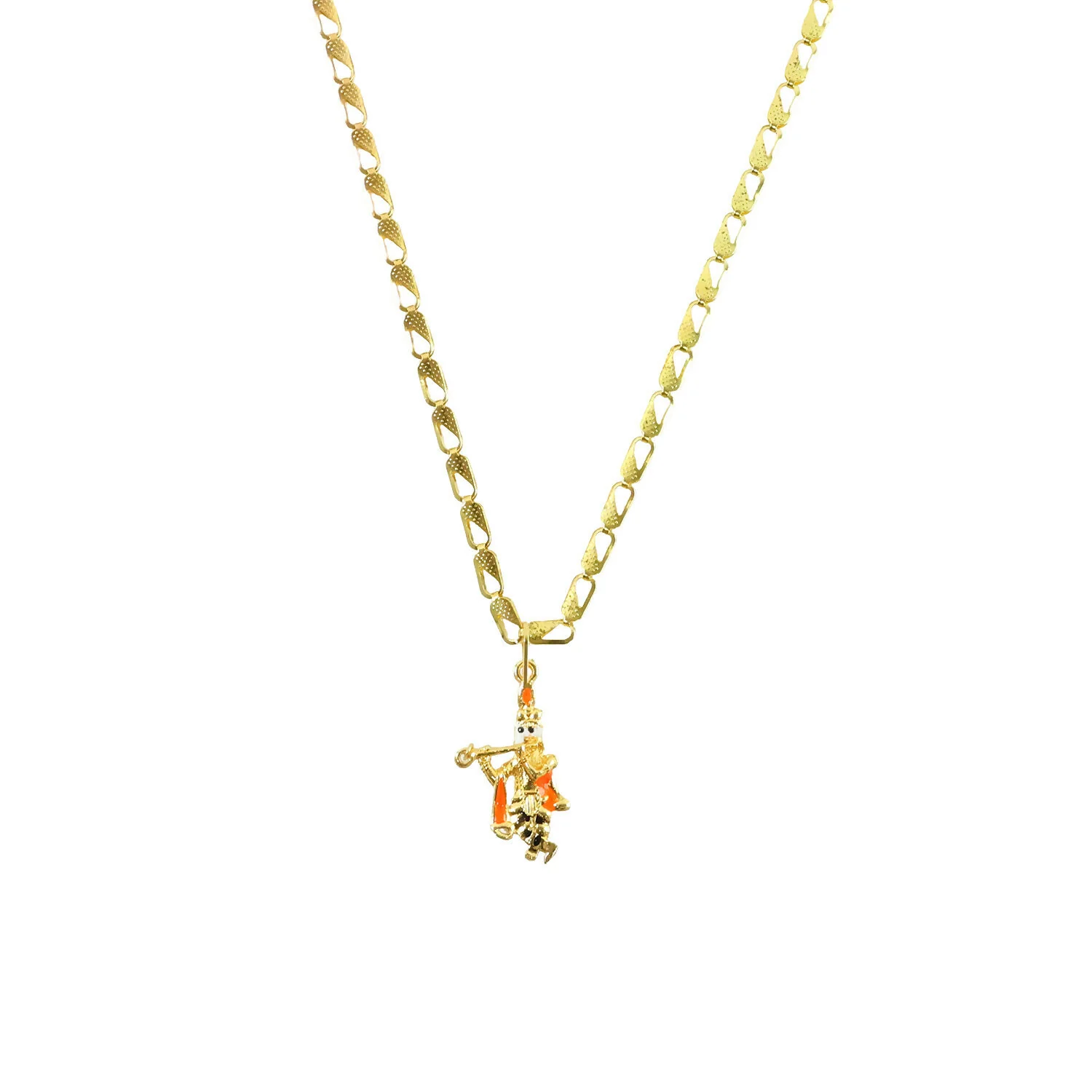 Lord Krishna Pendant with Chain – Eternal Divine Charm Necklace - Image 5