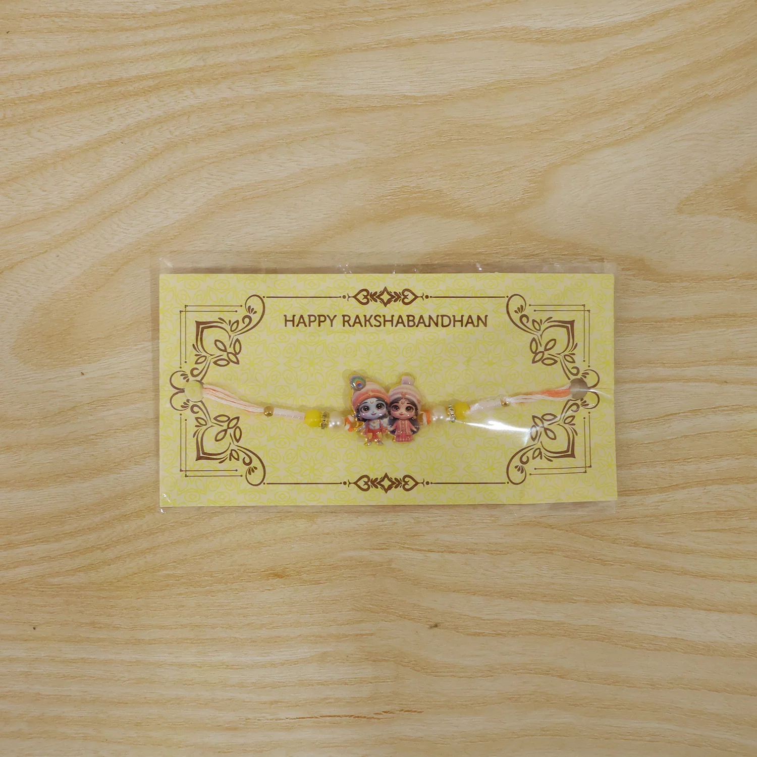 Lord Krishna & Radha Designer Rakhi (1 Pc) - Image 8