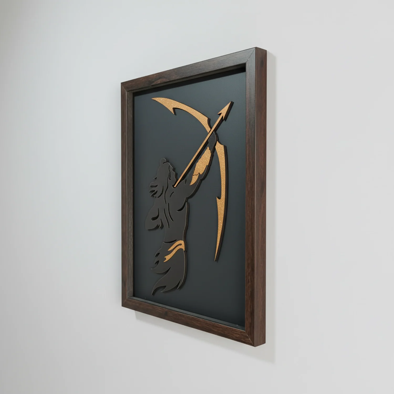 Lord Ram Wall Art Frame| Premium Minimalist Spiritual Wall Art for Living Room, Office & Meditation Space - Image 3