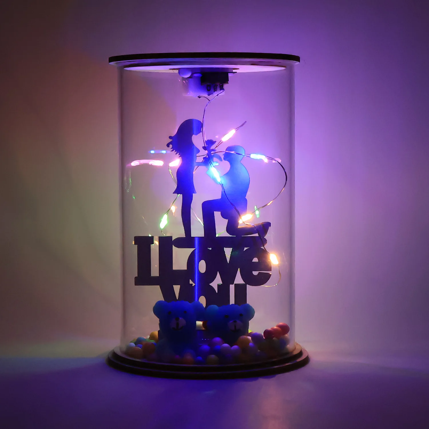 Love You LED Decorative Light Showpiece (1 Pc) - Image 3