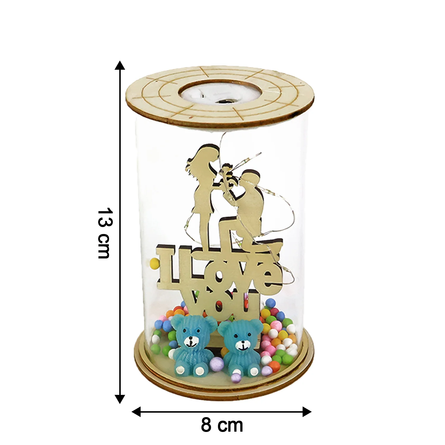 Love You LED Decorative Light Showpiece (1 Pc) - Image 4