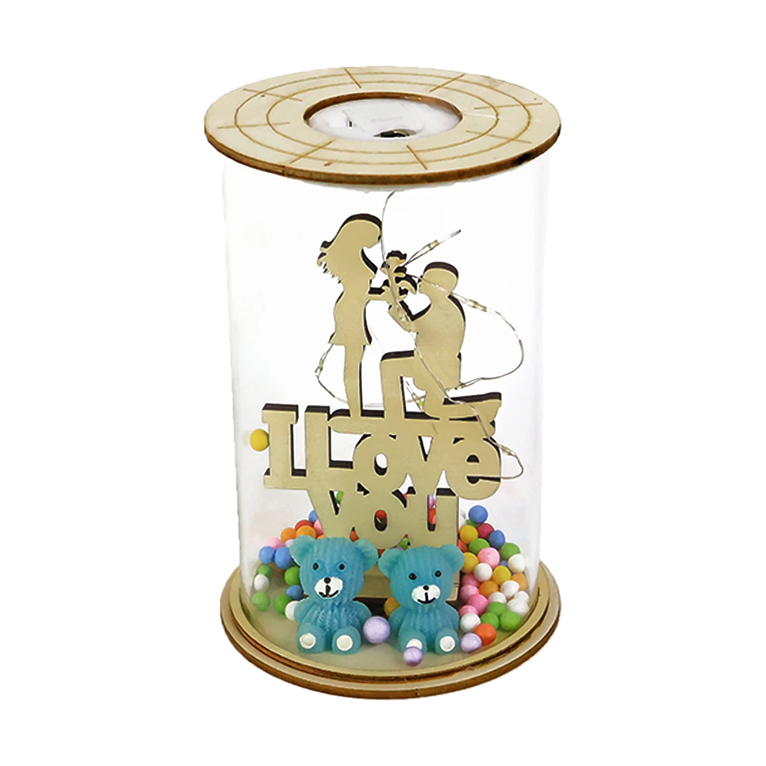 Love You LED Decorative Light Showpiece (1 Pc) - Image 5