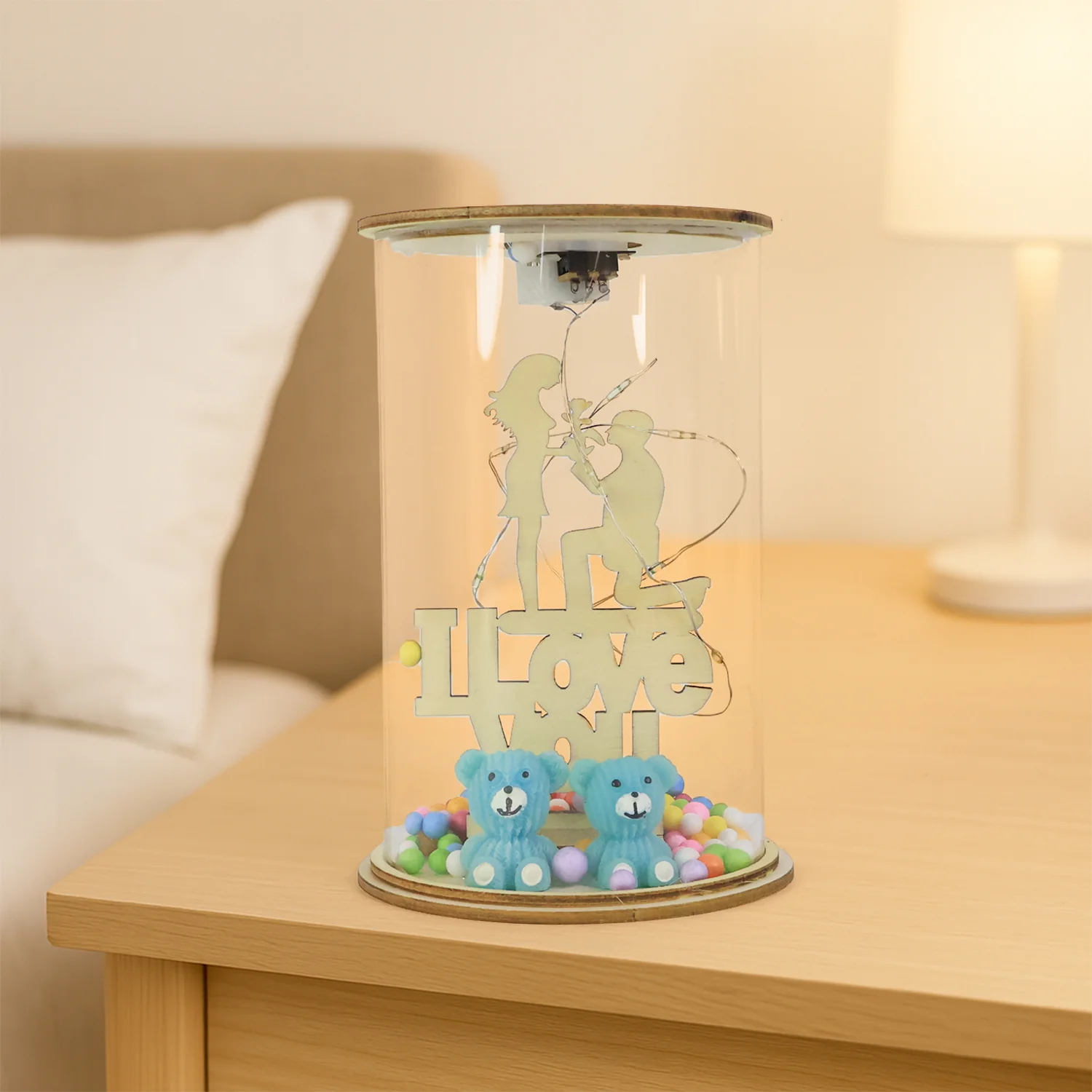 Love You LED Decorative Light Showpiece (1 Pc) - Image 6