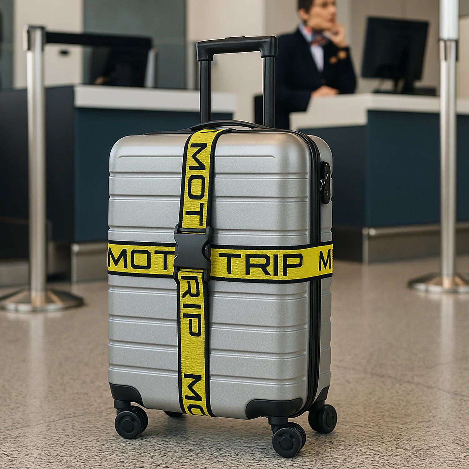 Luggage Security Strap for Suitcases - (1 Pc) - Image 7