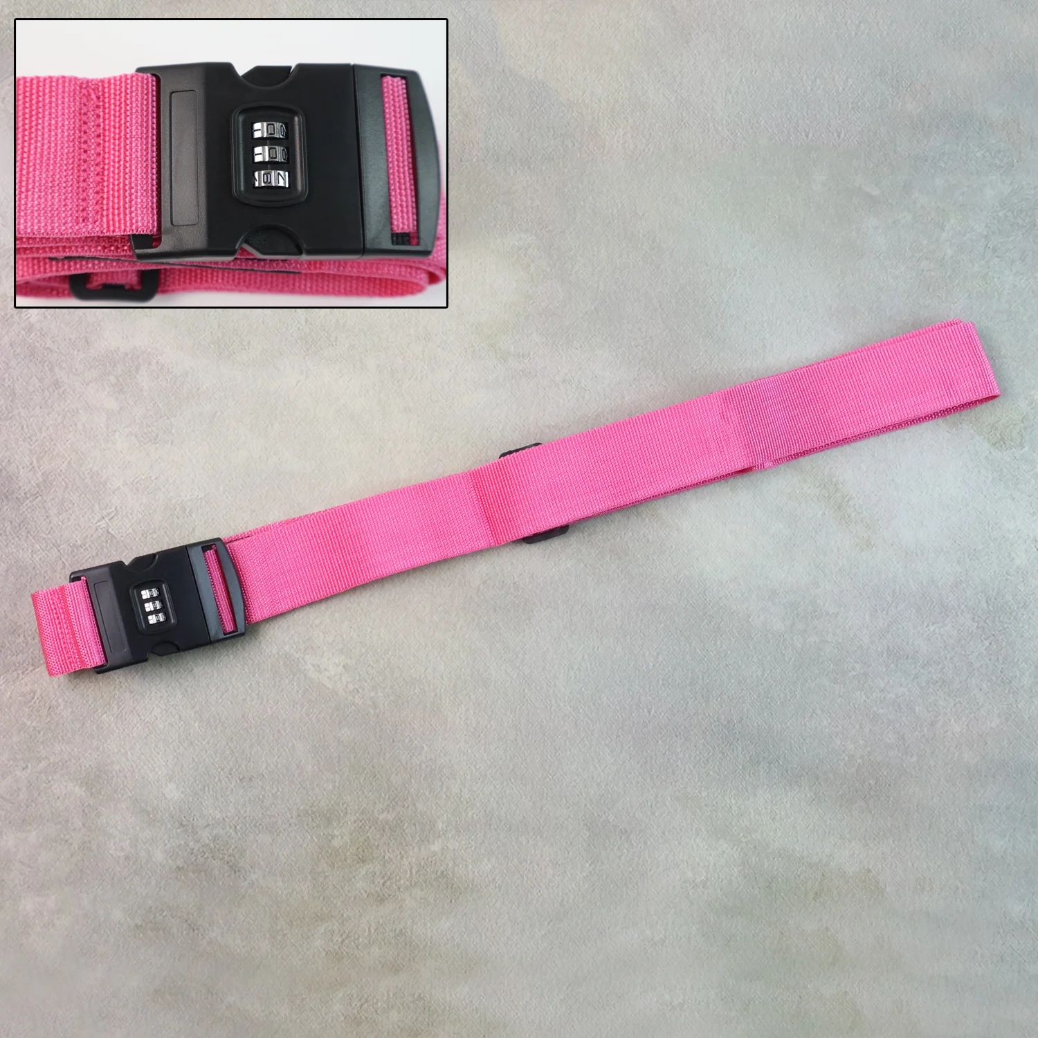 Luggage Strap with 3-Digit Combination Lock - (1 Pc) - Image 6
