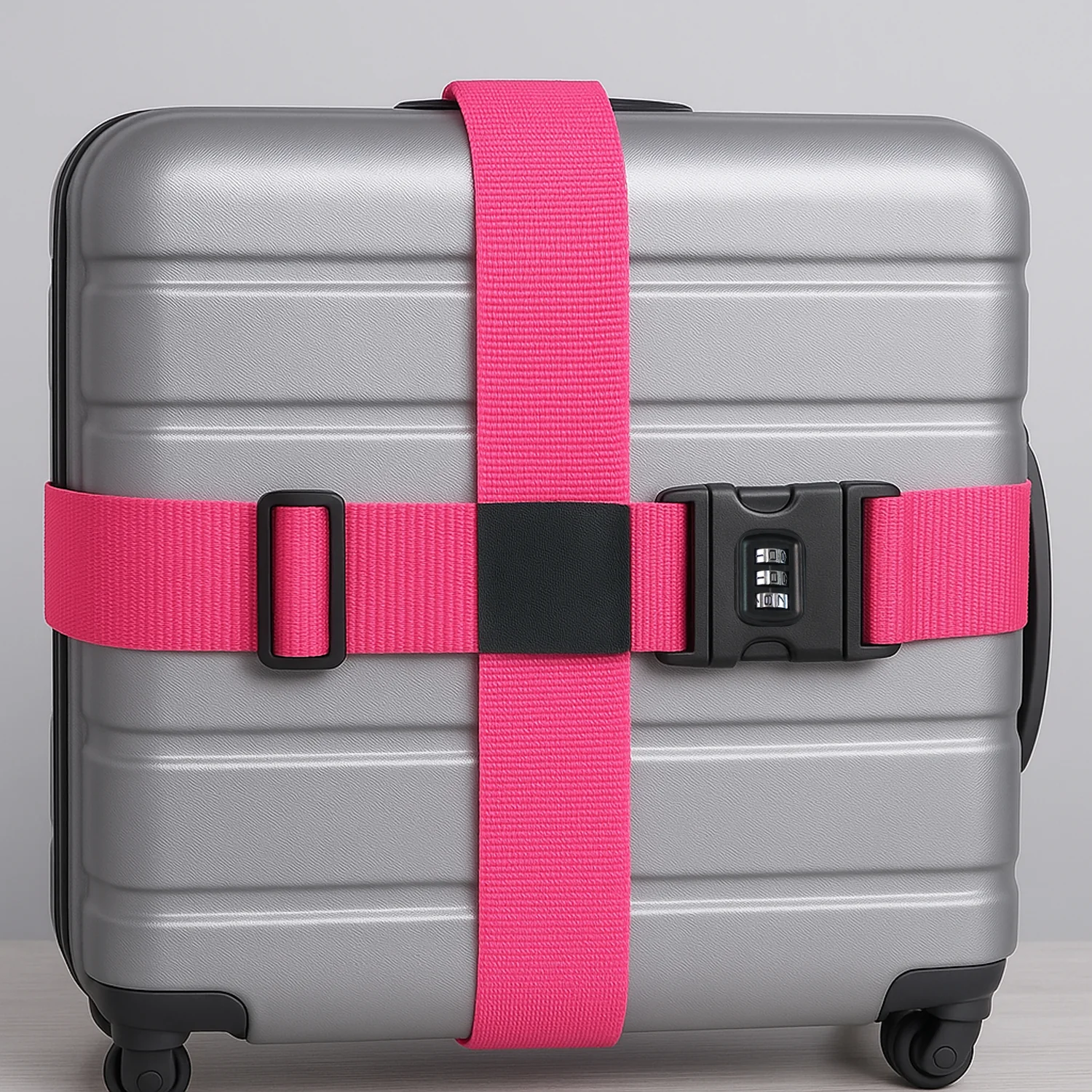 Luggage Strap with 3-Digit Combination Lock - (1 Pc) - Image 7