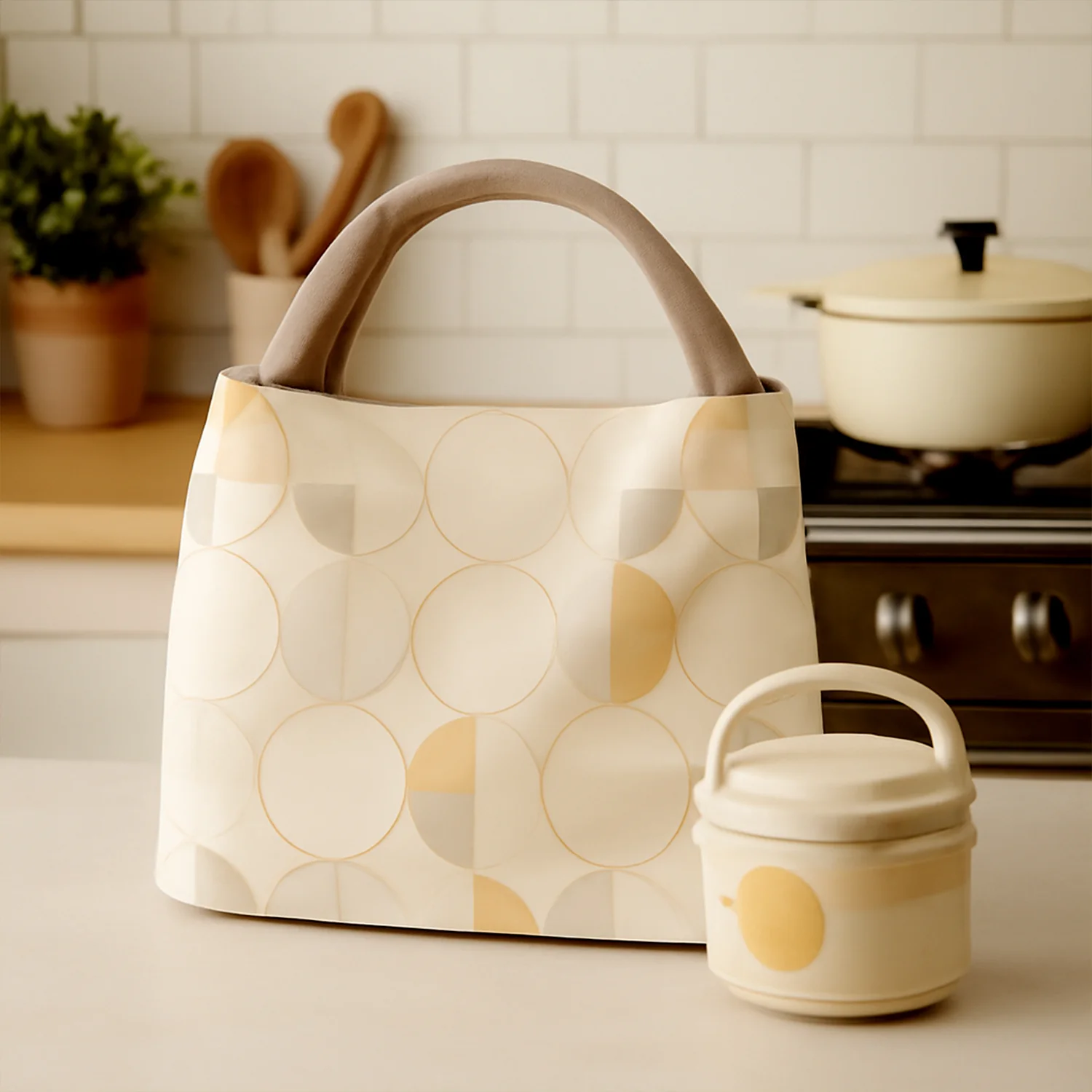 Lunch Bag for Women Men Insulated Lunch Bag (1 Pc / Mix Color) - Image 7