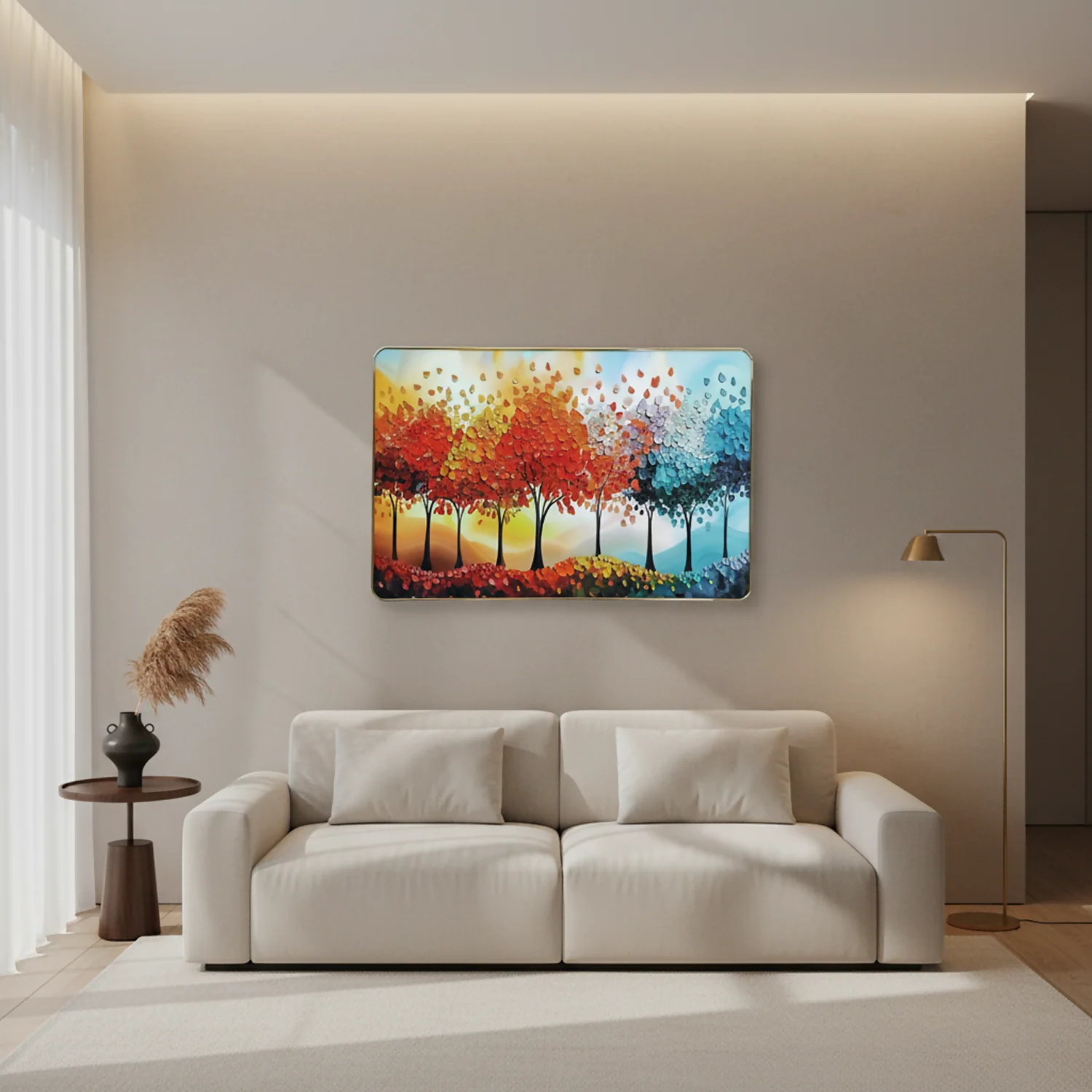 Luxury 3D Tree Wall Art Frame with Gem Design Home Decor - Image 4