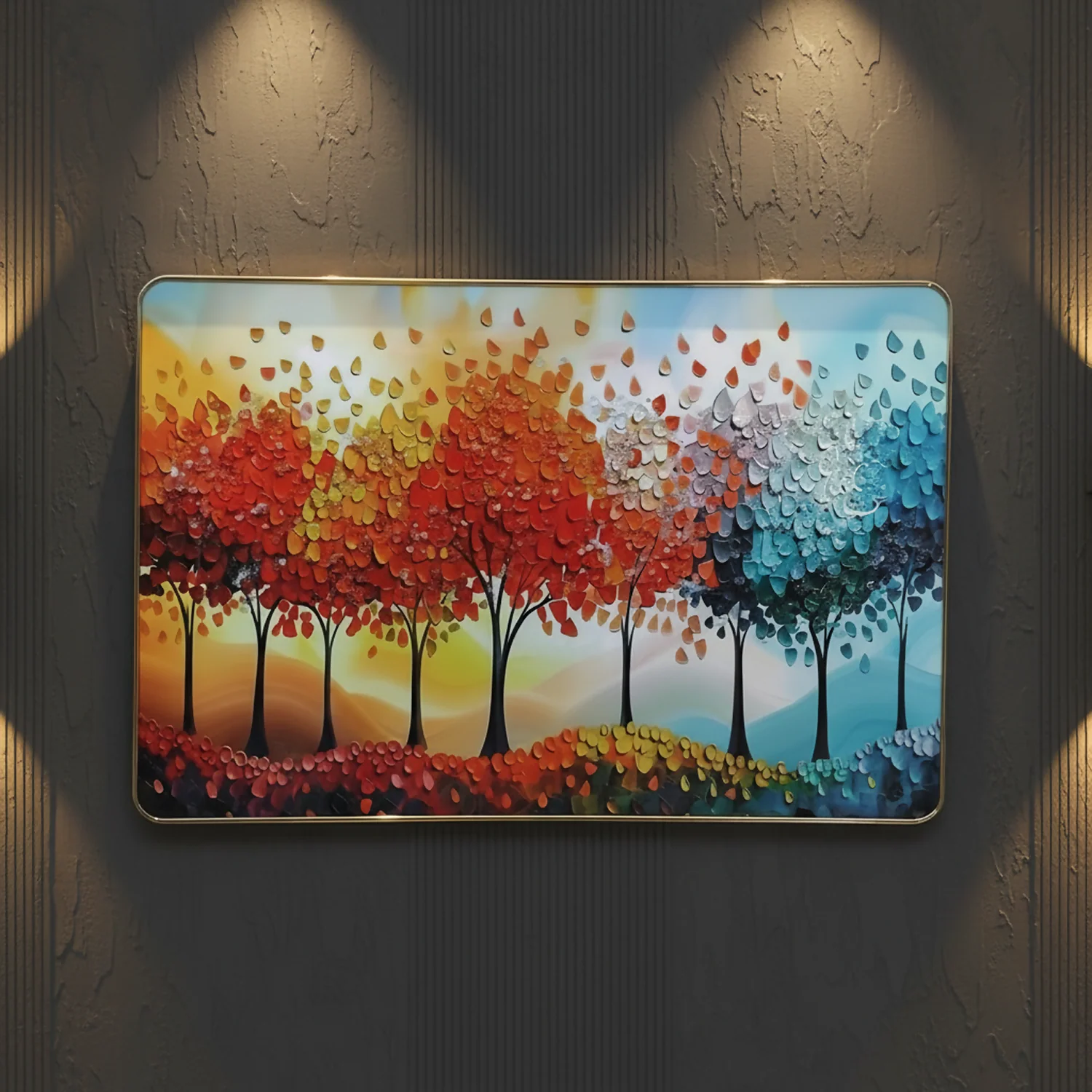 Luxury 3D Tree Wall Art Frame with Gem Design Home Decor - Image 5