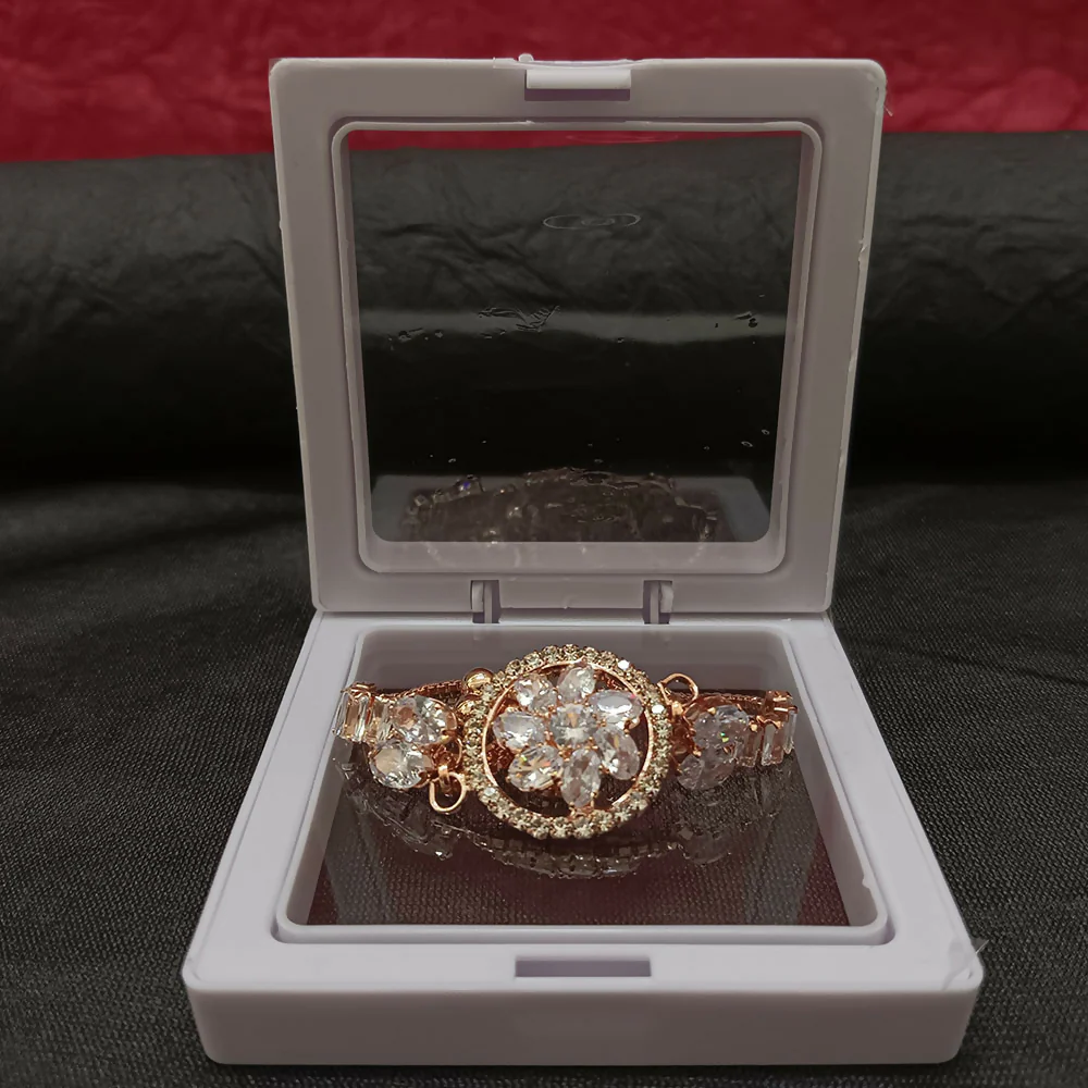 Luxury AD Floral Motif Bracelet for party wear - Image 7