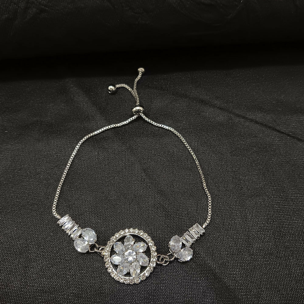 Luxury AD Floral Motif Bracelet perfect for all functions - Image 5