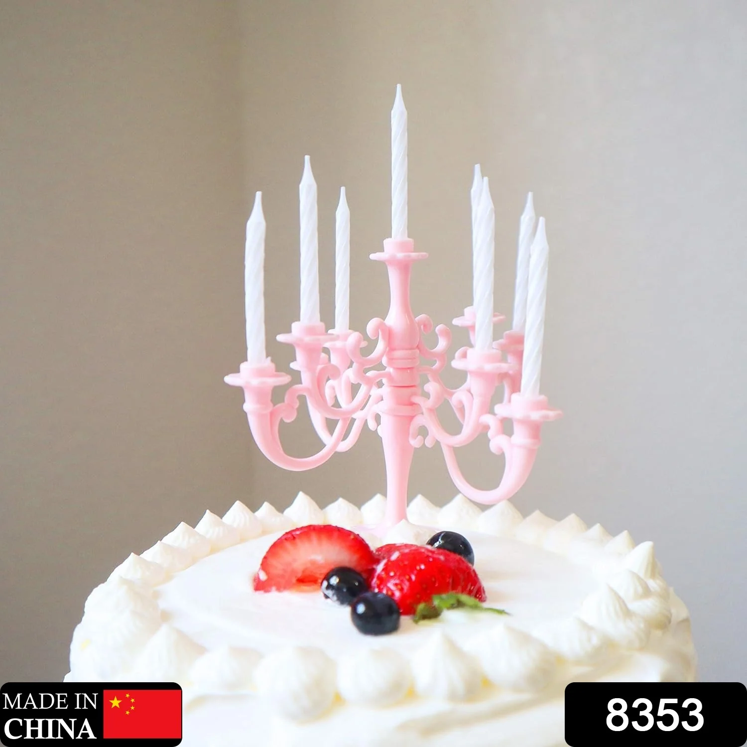 Luxury Birthday Candle Set – Elegant Cake Toppers & Holders for Parties & Events - Image 2