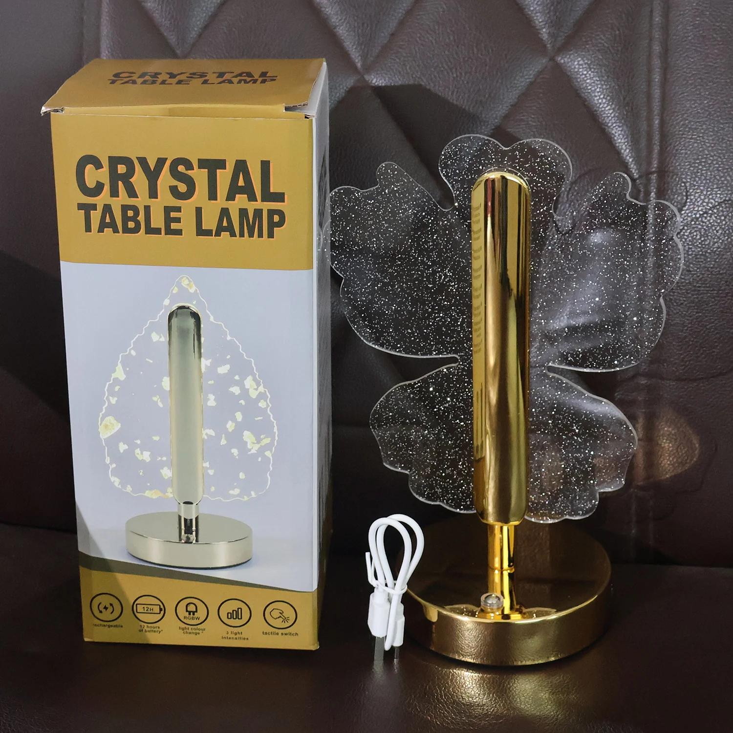 Luxury Crystal Table Lamp (1 Pc) - Image 7