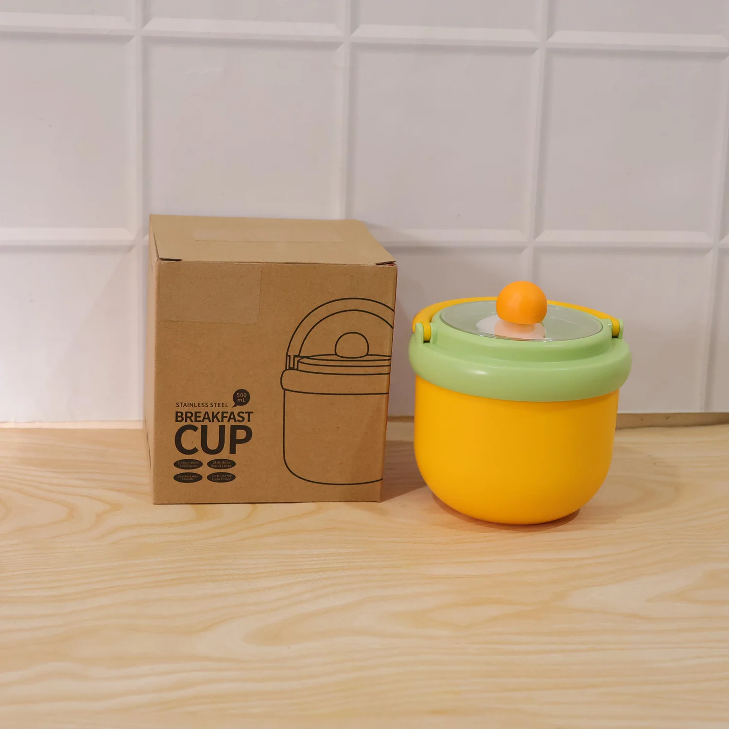 Luxury Cute Leak-Proof Stainless Steel Lunch Box with Spoon - 600 ml - Image 10