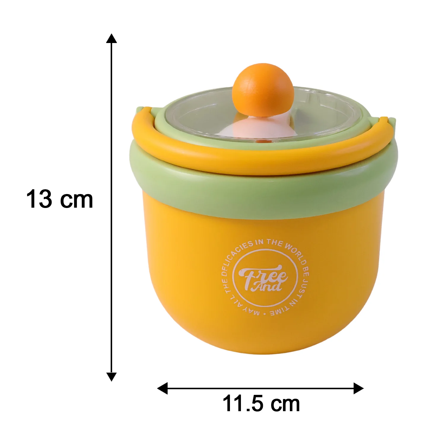Luxury Cute Leak-Proof Stainless Steel Lunch Box with Spoon - 600 ml - Image 6
