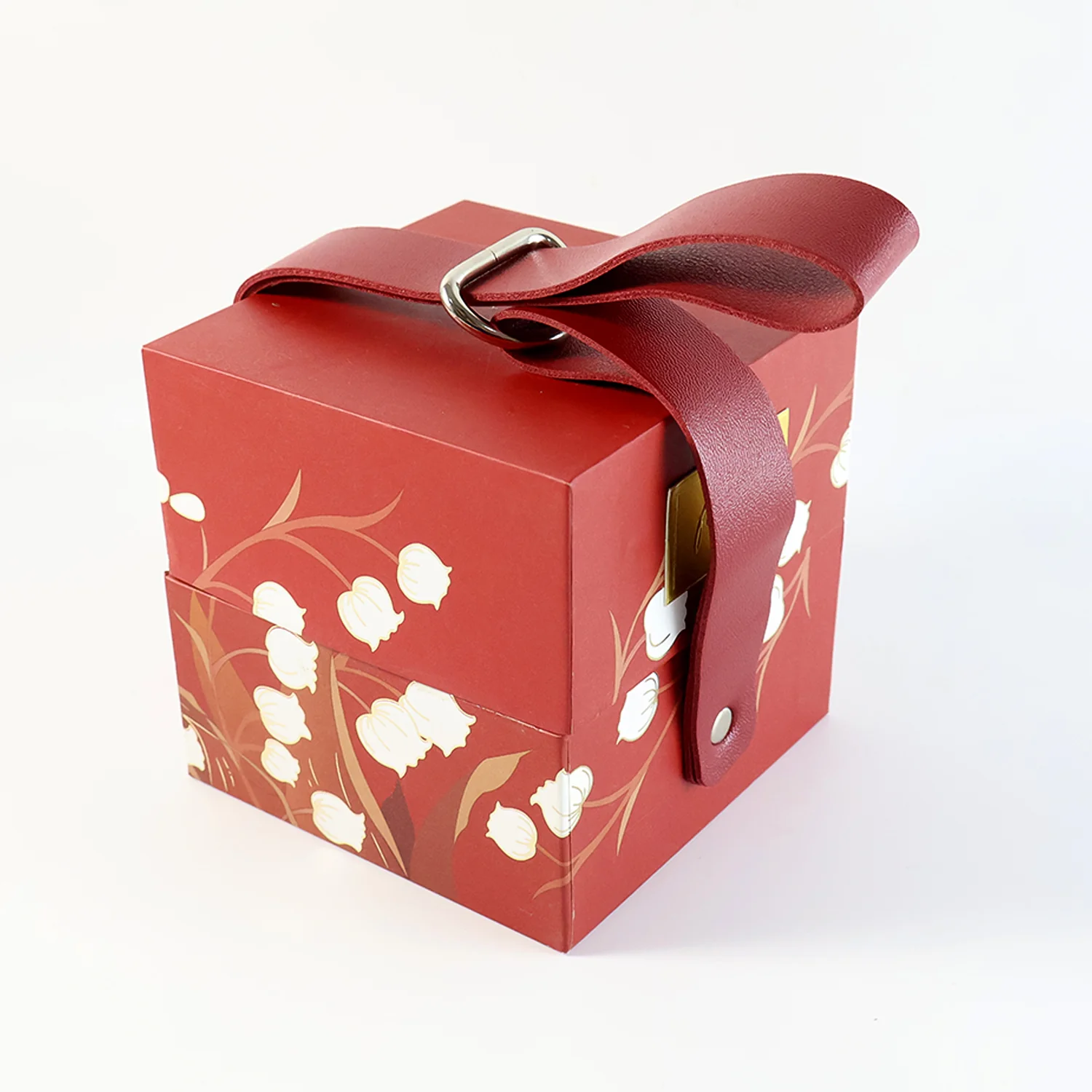 Luxury Gift Packaging Box with Leather Strap - Image 5