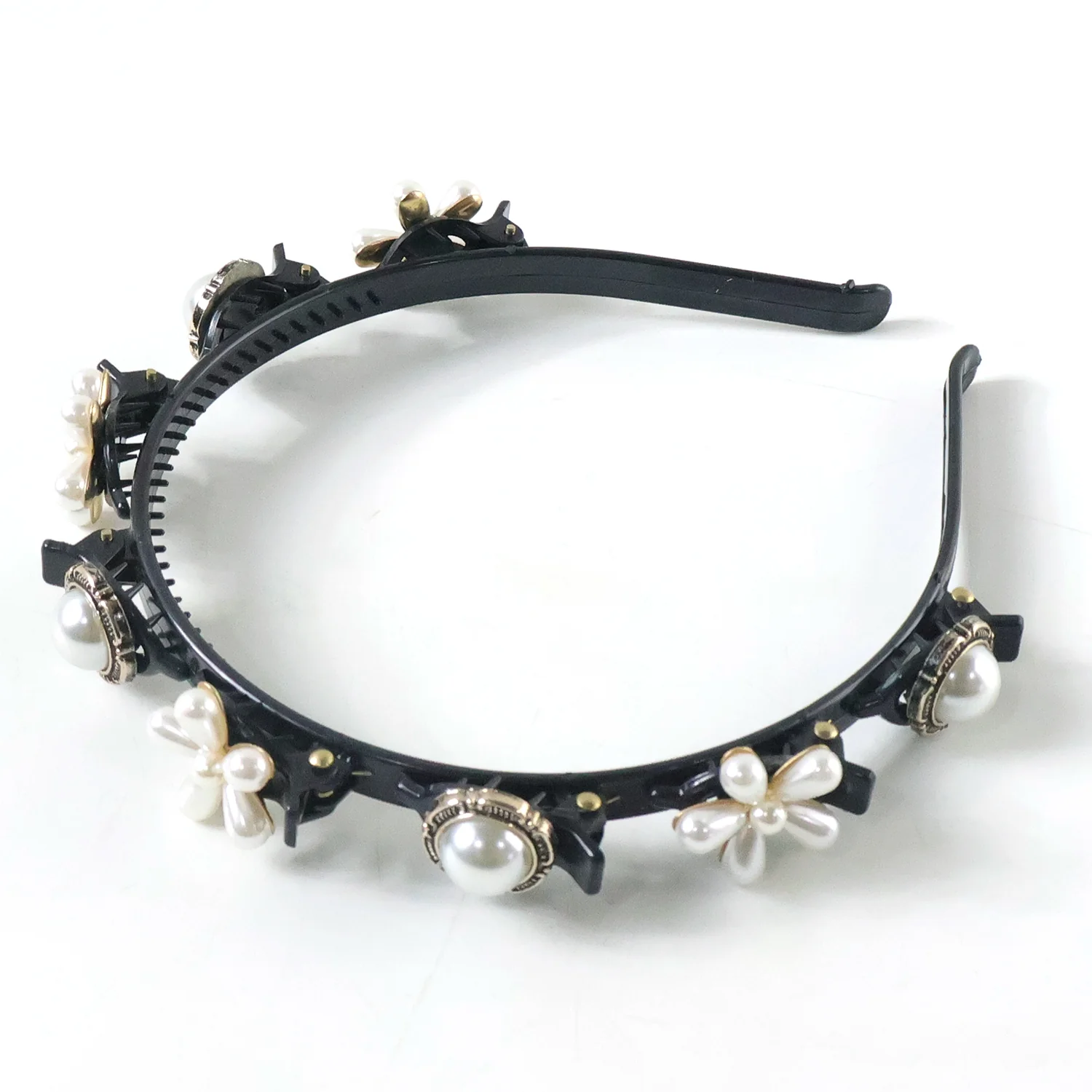 Luxury Pearl Floral Hair Band for Women & Girls (1 Pc) - Image 5