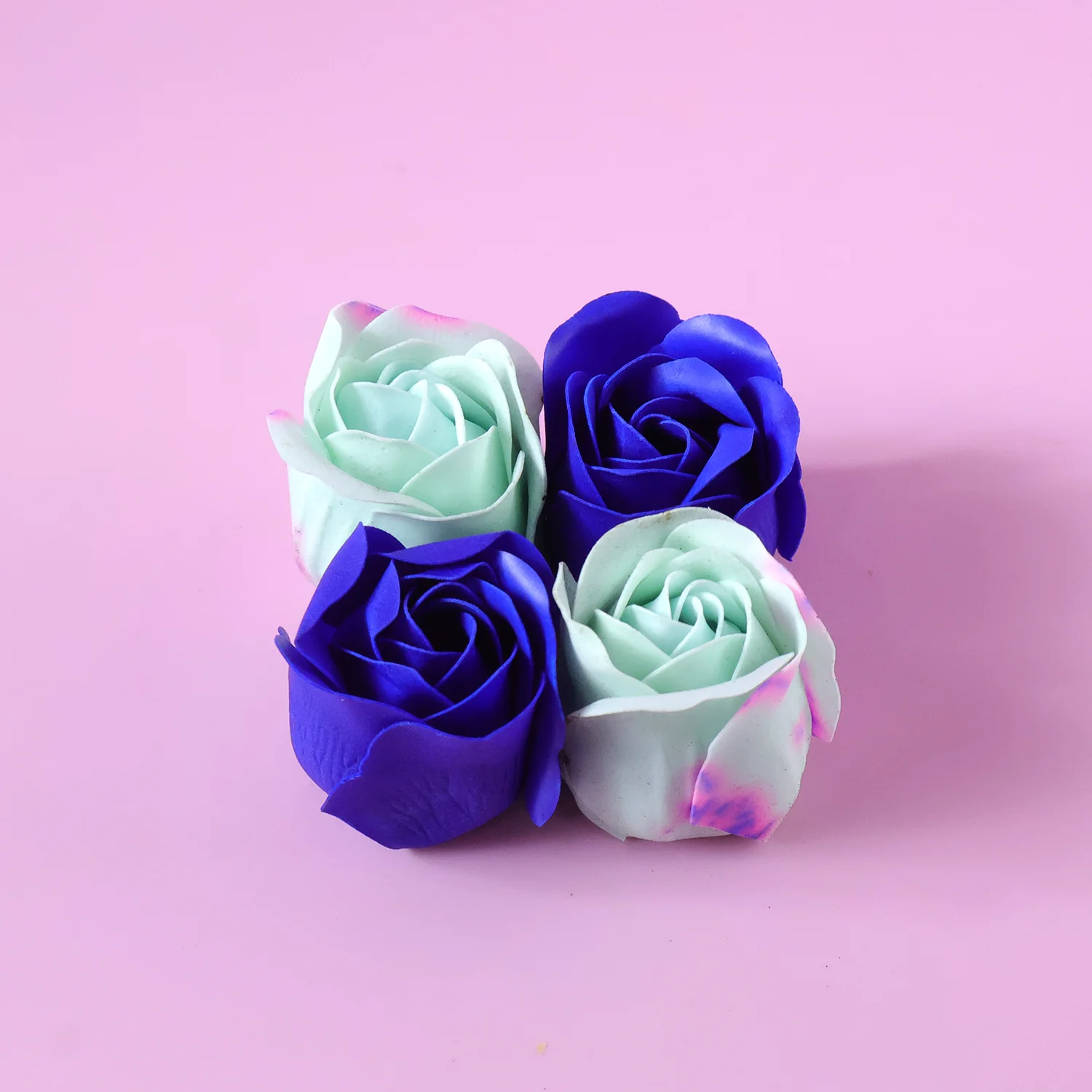 Luxury Rose Flower Bath Soap Gift Set with Storage Box 4 Pc - Image 7