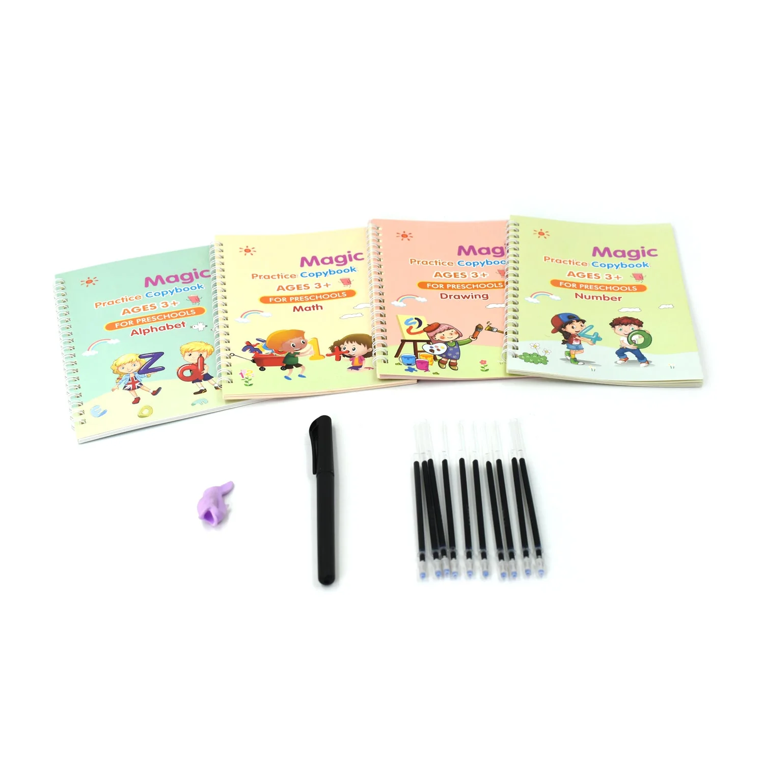 4 Pc Magic Copybook  used by kids, children’s and even adults also to write - Image 4