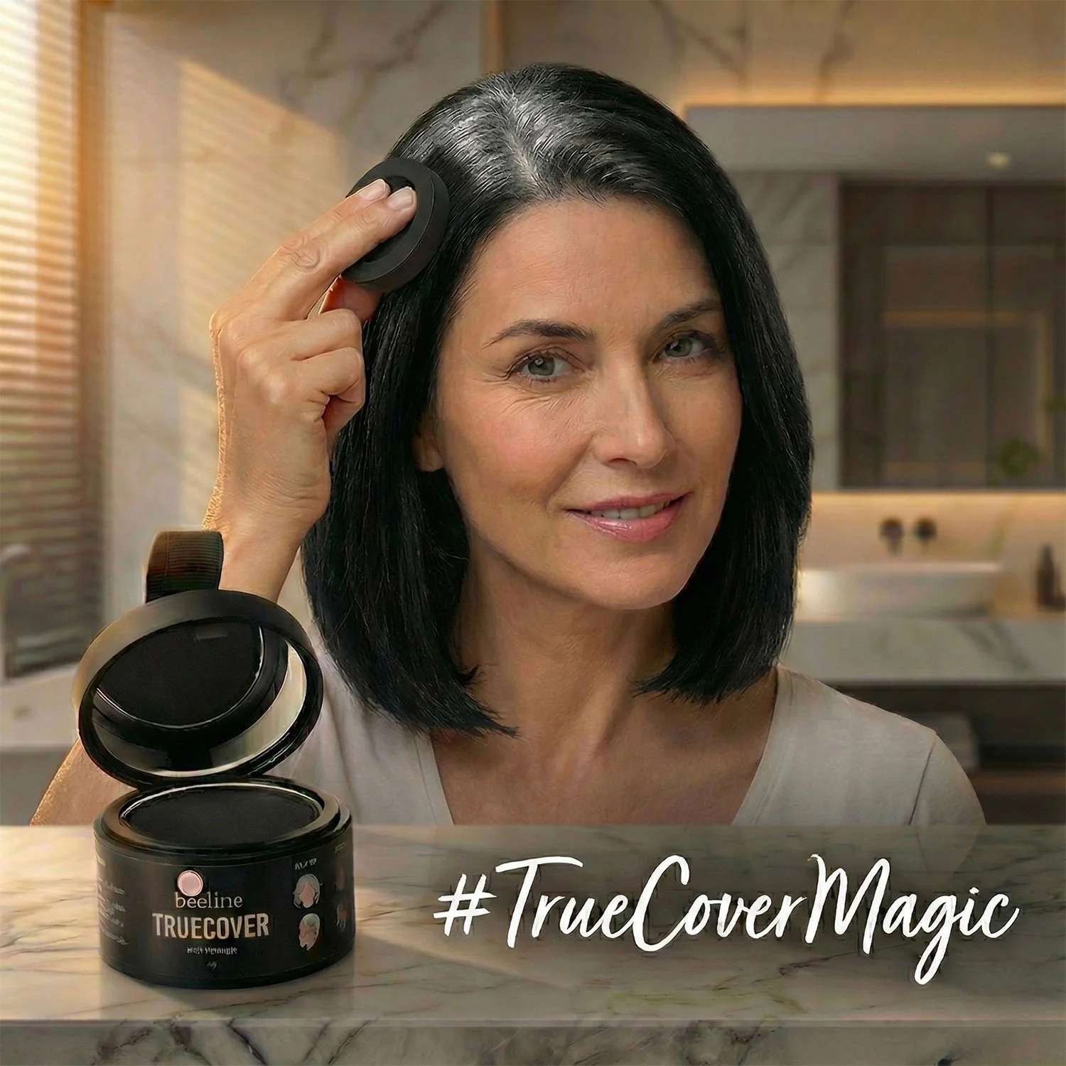 Magic Hairline Color Powder (1 Pc, 4 Black Color) - Image 6