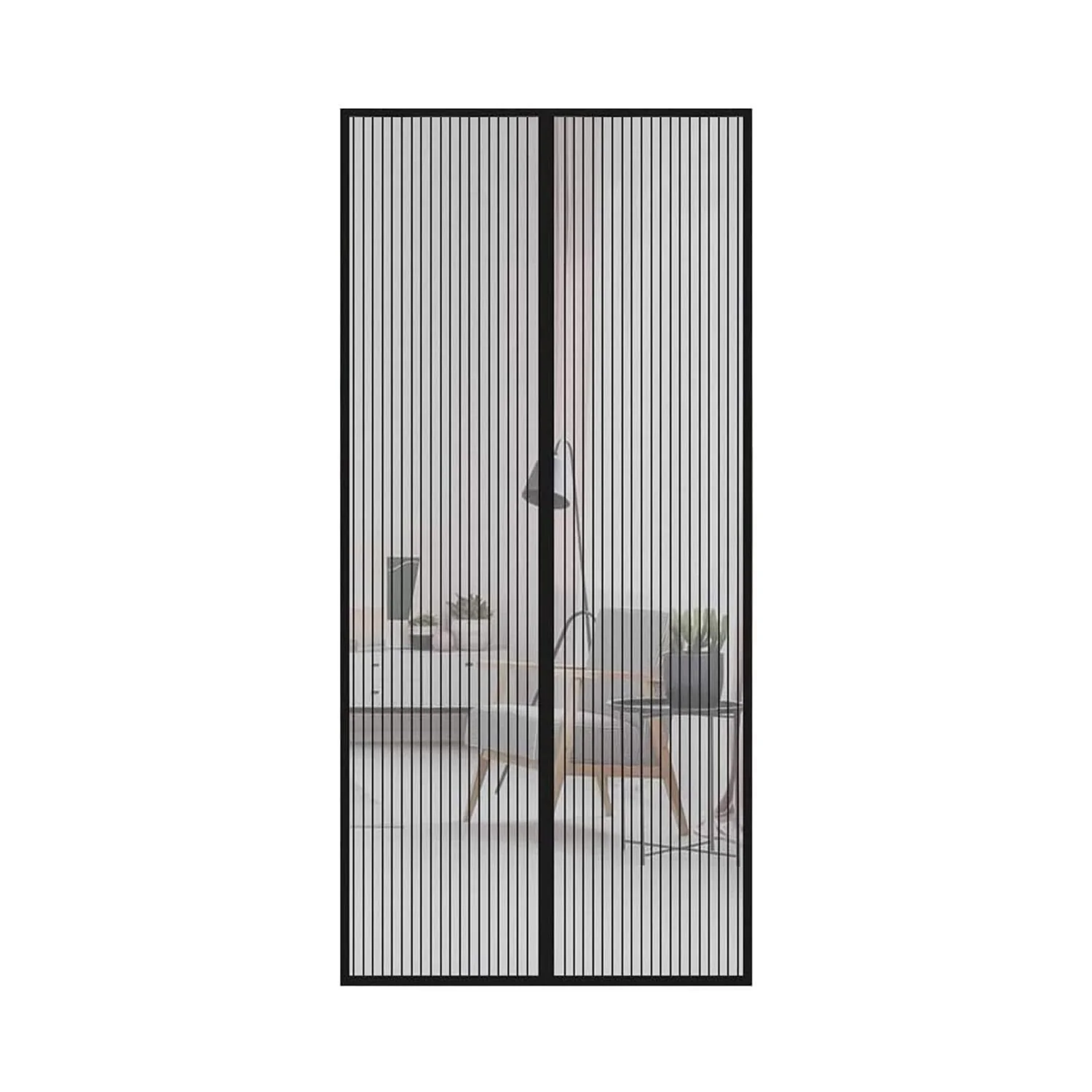 Magic Mesh Hands-Free Screen Door Instant Opening (1 Set) - Image 5