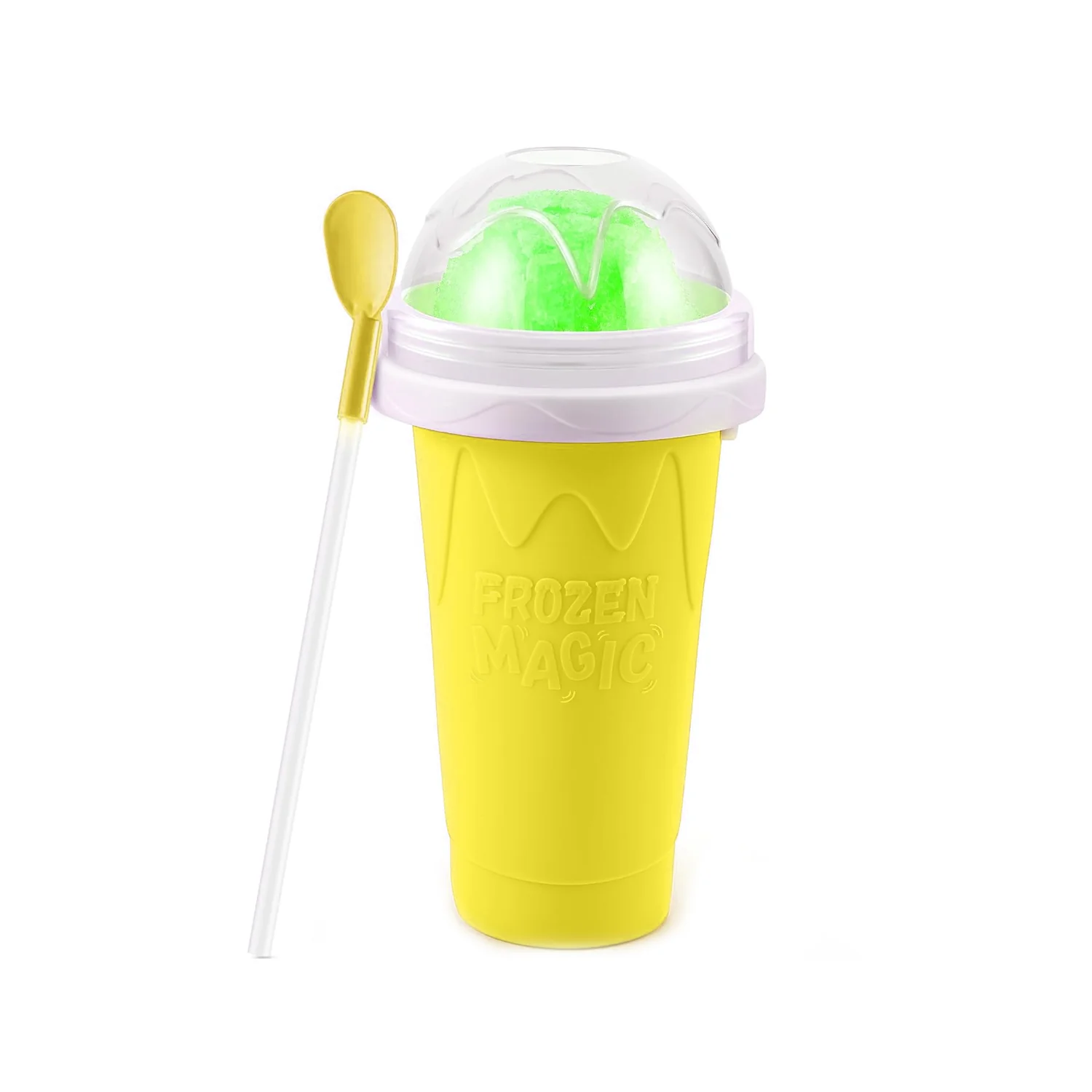 Magic Quick Frozen Smoothies Maker Cup – Double Layer Slushy Squeeze Cup (1 Pc) - Image 7