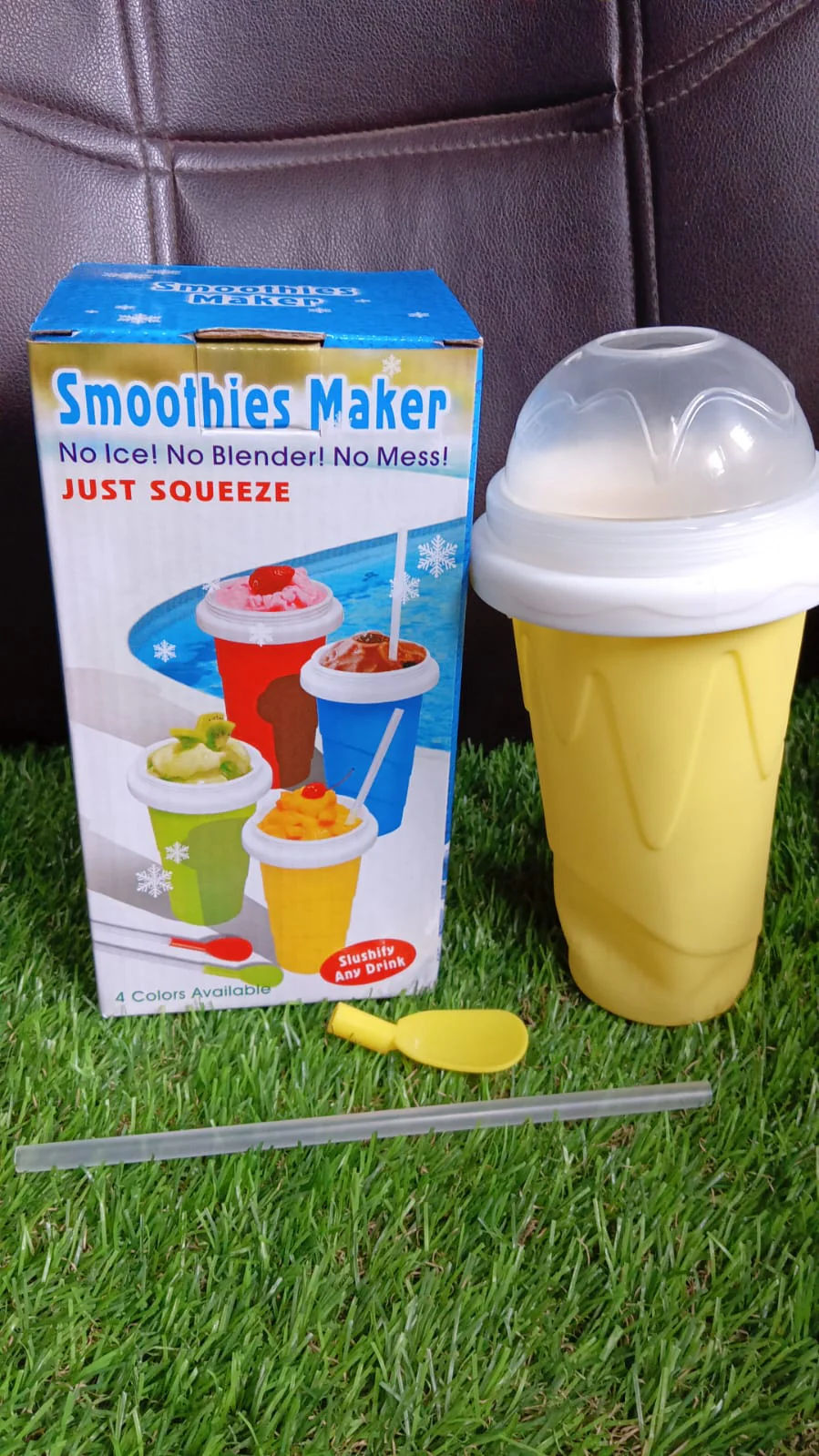 Magic Quick Frozen Smoothies Maker Cup – Double Layer Slushy Squeeze Cup (1 Pc) - Image 8