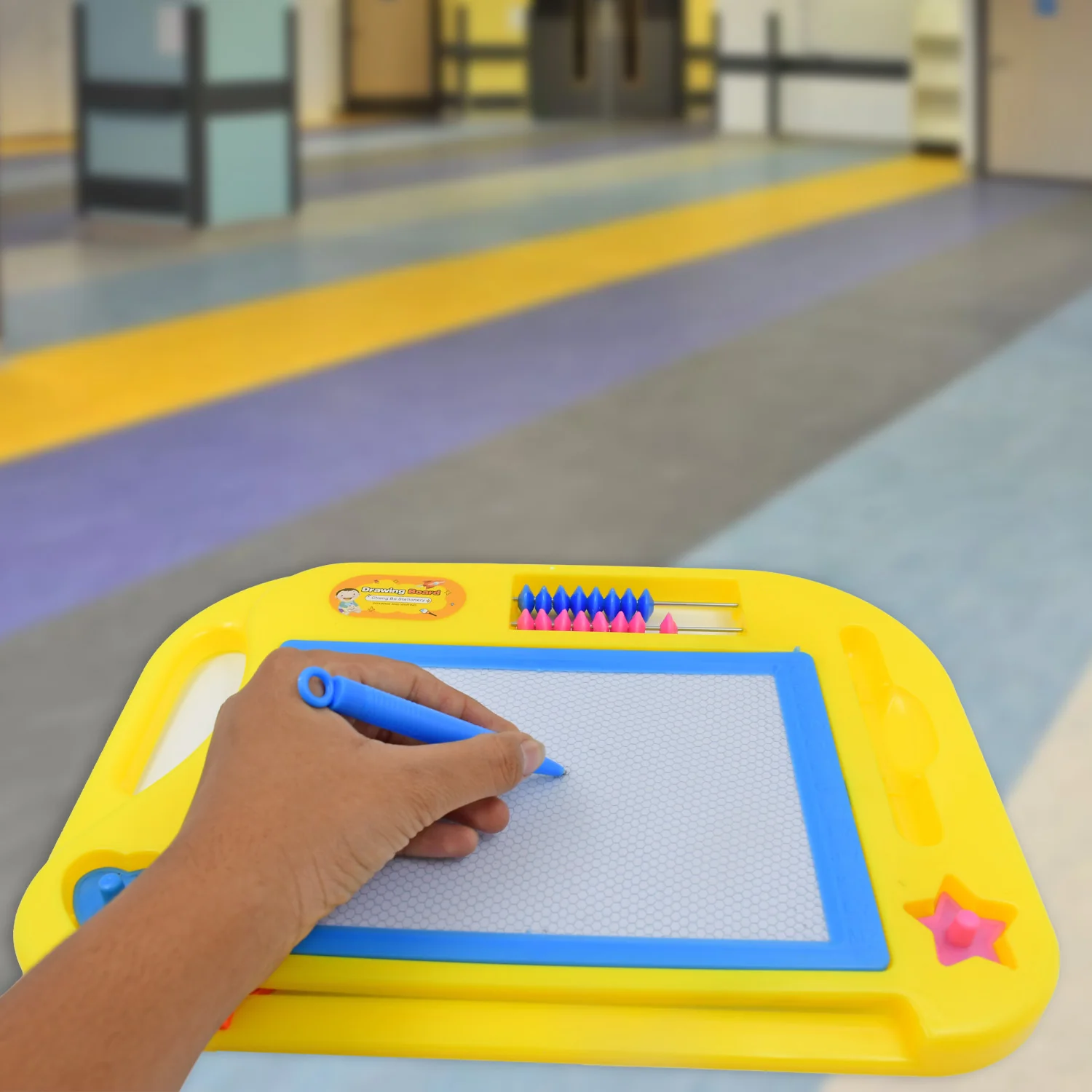 Magic Sketch Slate Board for Kids (1 Pc / 31 × 22 Cm) - Image 3