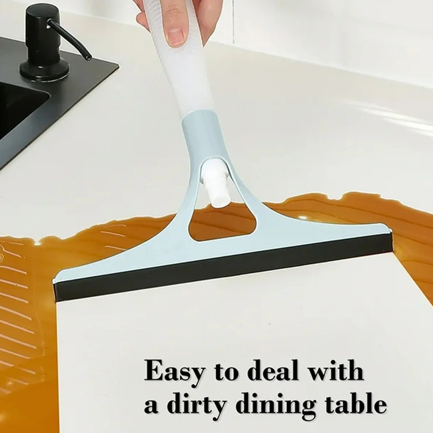 All-in-One Cleaning Brush: Spray, Wash, & Wipe (Windows, Glass, Car) (1 Pc) - Image 9