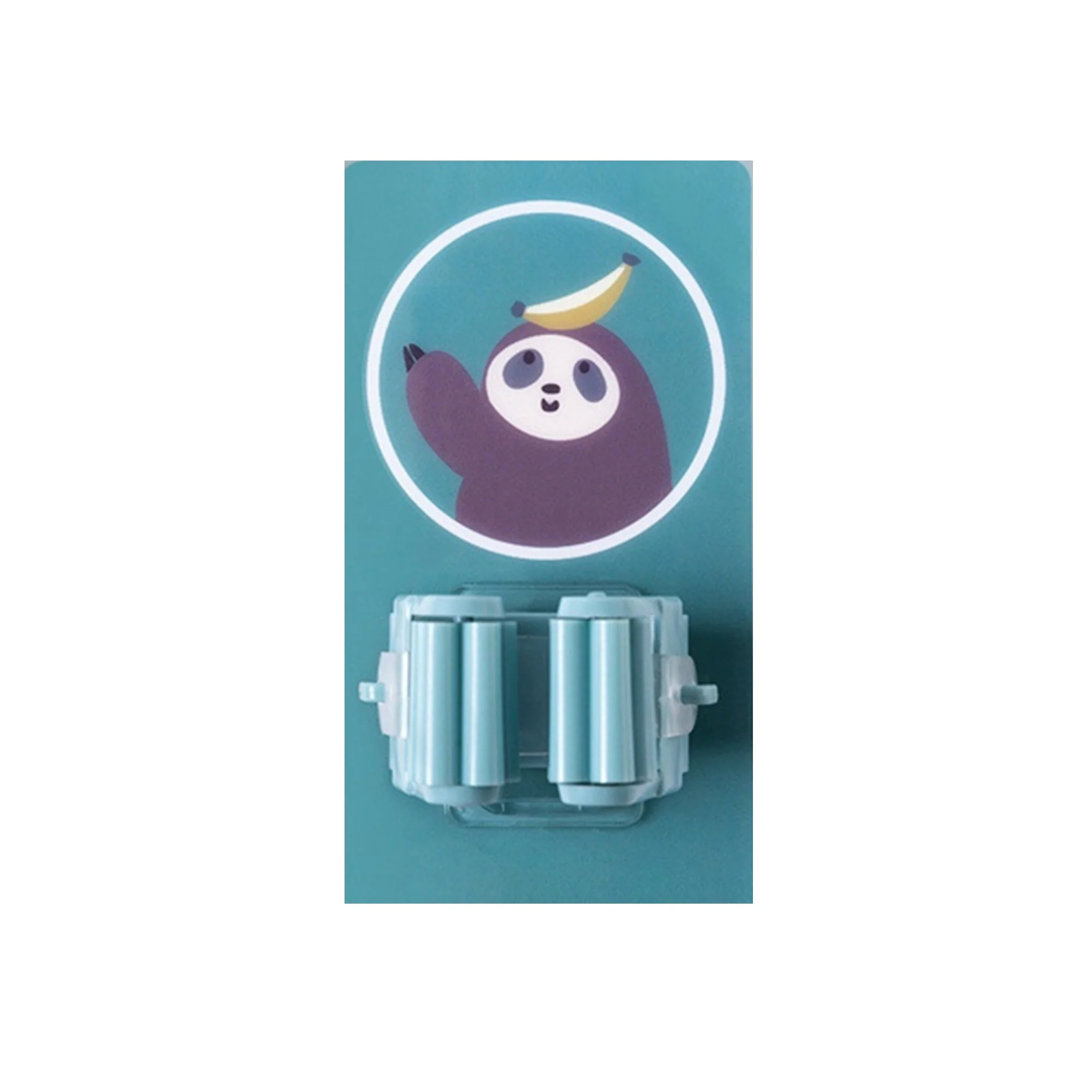 Magic Sticker Series Self Adhesive Mop and Broom Holder - Image 5